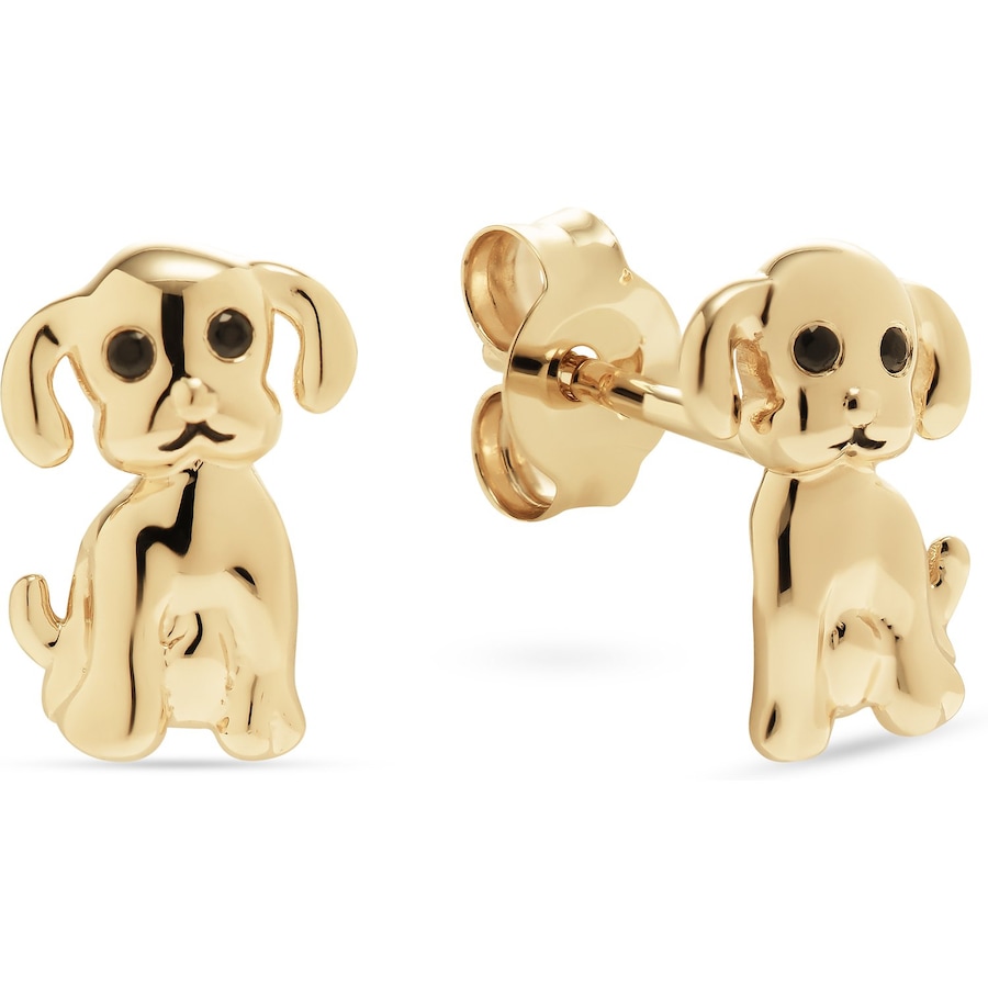 FAVS Little Friends Ohrstecker 375er Gelbgold One Size Damen