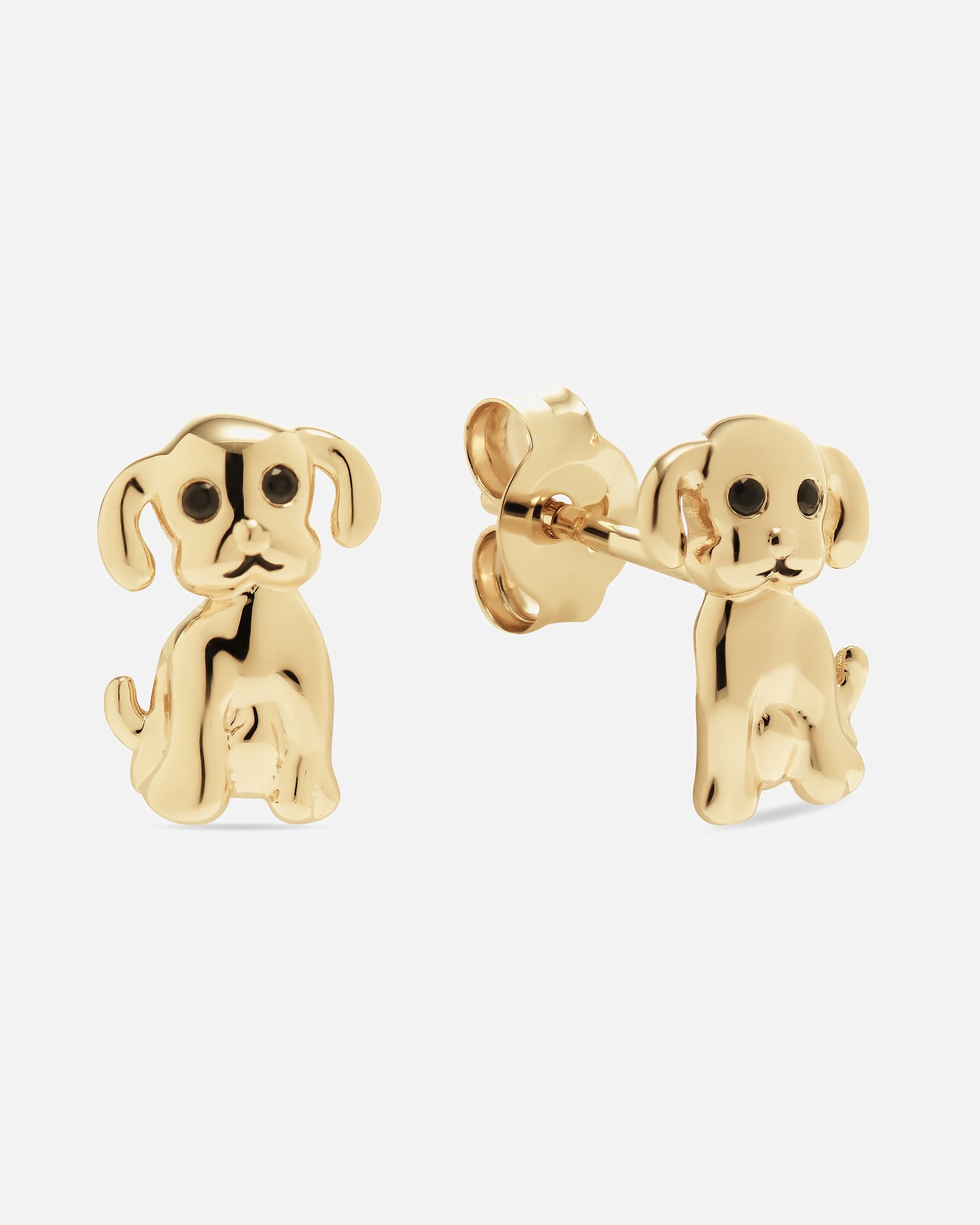 Ohrringe für Weiblich FAVS Little Friends Ohrstecker 375er Gelbgold One Size