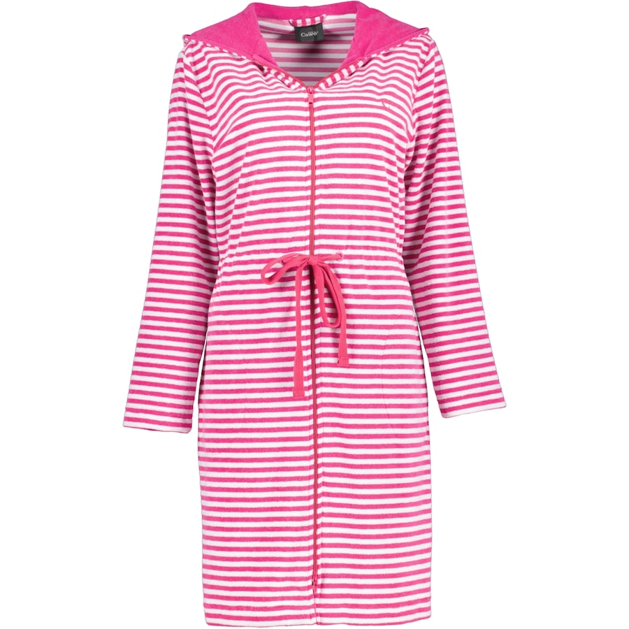Cawö Bademäntel Damen Kurzmantel mit Kapuze Campus 834 pink - 27 S