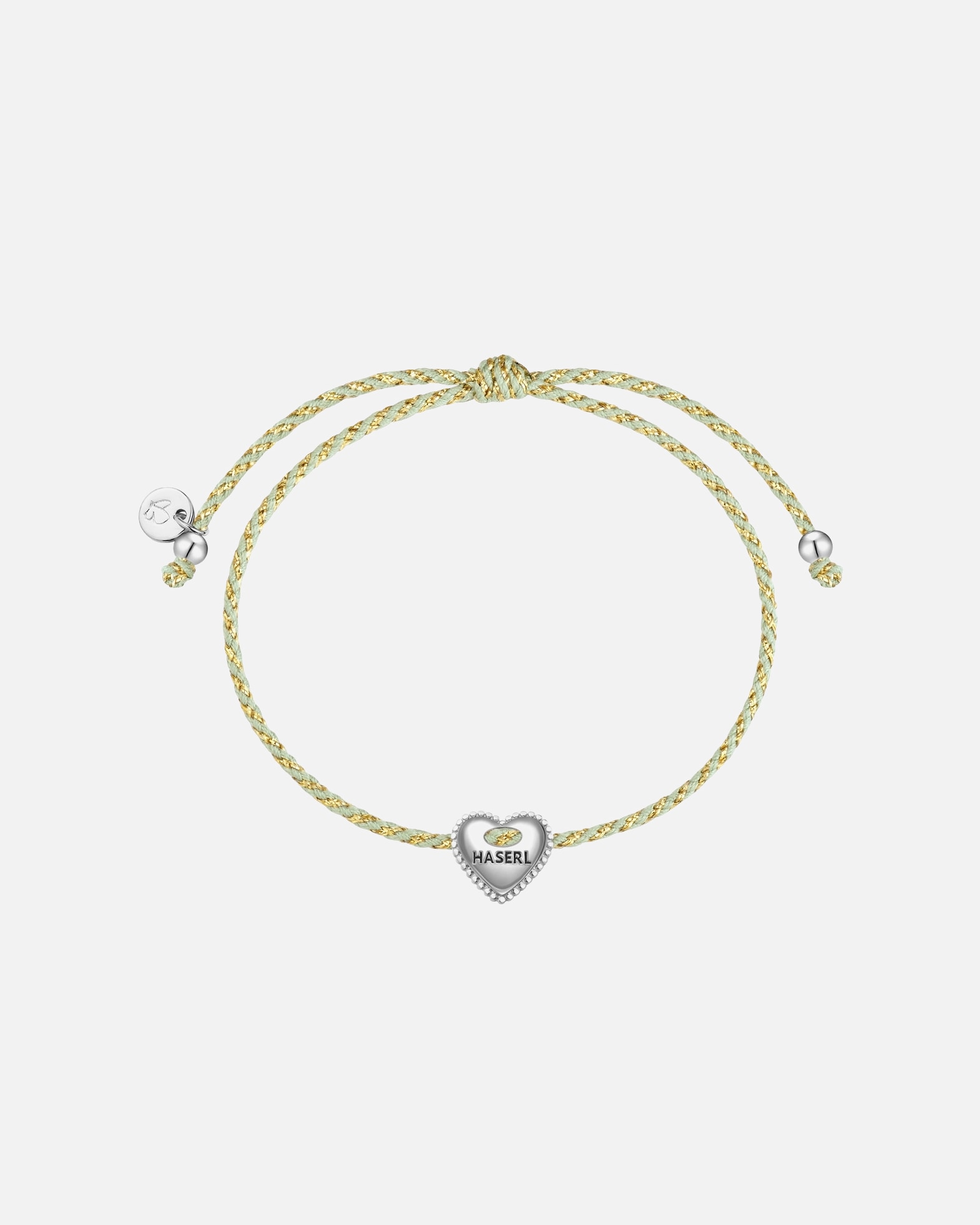 Armband für Weiblich Glanzstücke München Armband Herz "HASERL" aus Sterling Silber in silber 15,0 - 22,0 cm, flexibel einstellbar