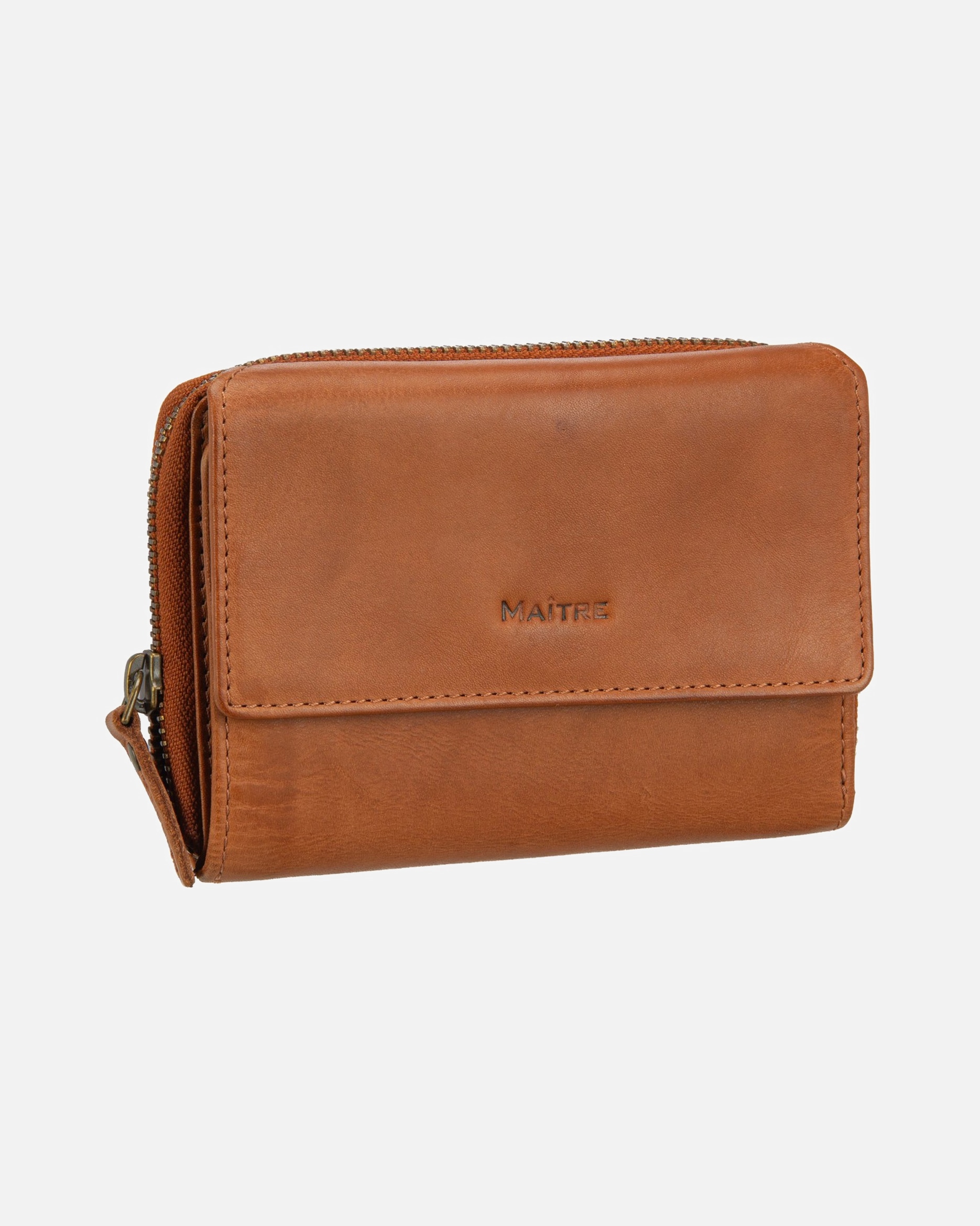 Portemonnaie für Weiblich Maître Geldbörse Forst Dagrete Purse MH14FZ Cognac