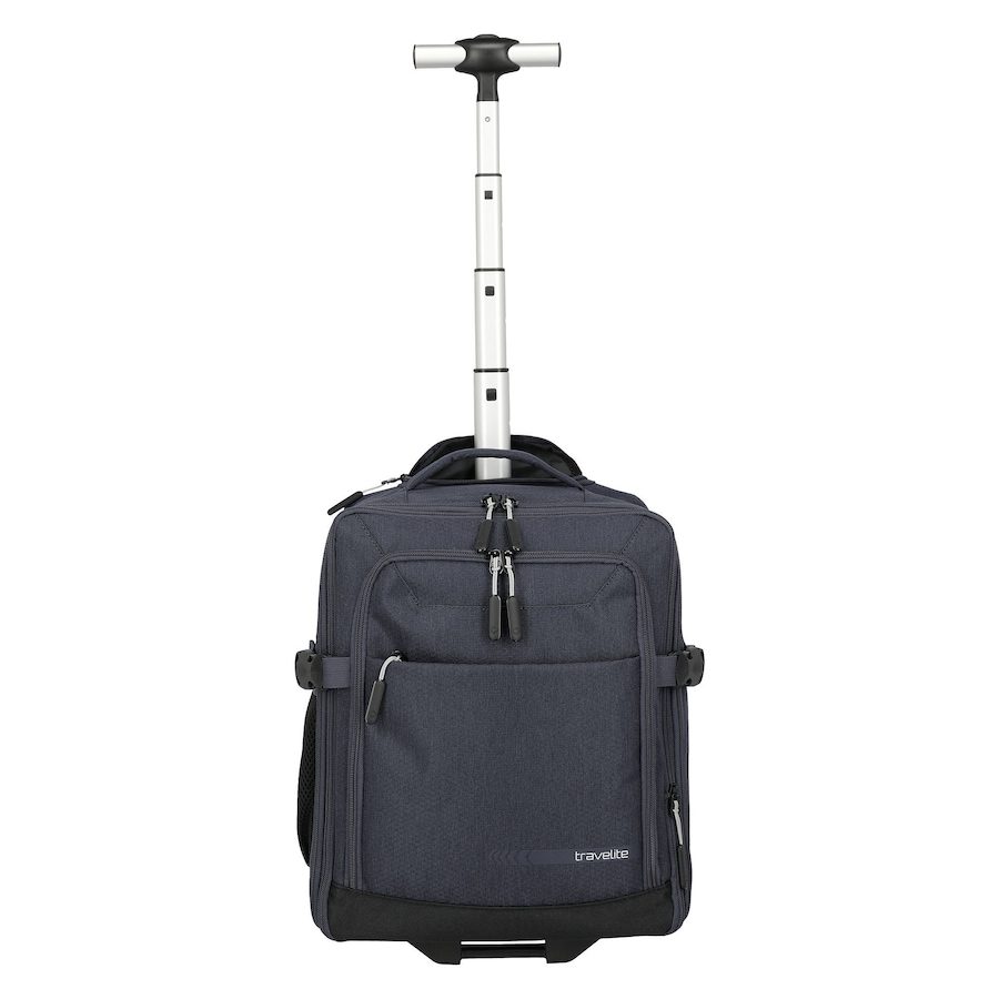 Travelite Kick Off 2 Rollen Rucksacktrolley 40 cm Laptopfach dark anthracite Schwarz Herren