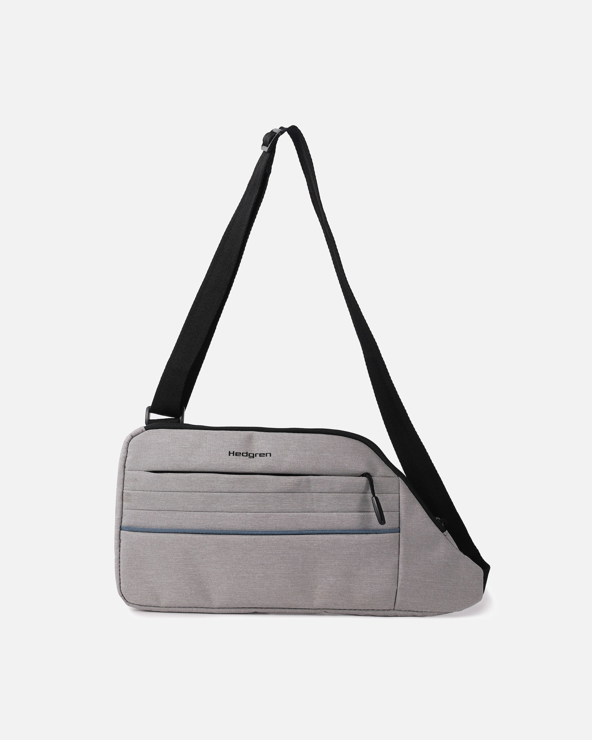Bauchtasche für Männlich Hedgren Lineo Umhängetasche silver