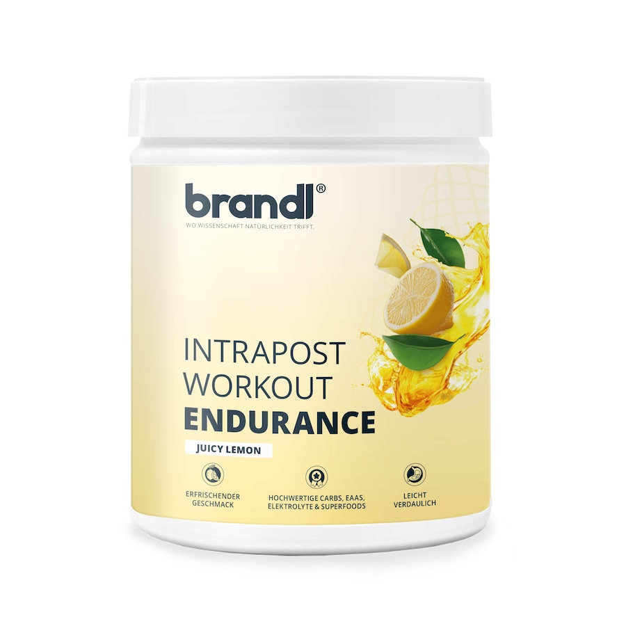 Brandl Nutrition Ausdauer-Drink Elektrolyte (Mineralien) | Isotonisches Getränk EAAs-Pulver & Superfoods 600 g
