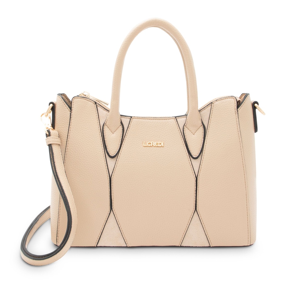 L.CREDI Rahja Shopper desert sand Grau Damen