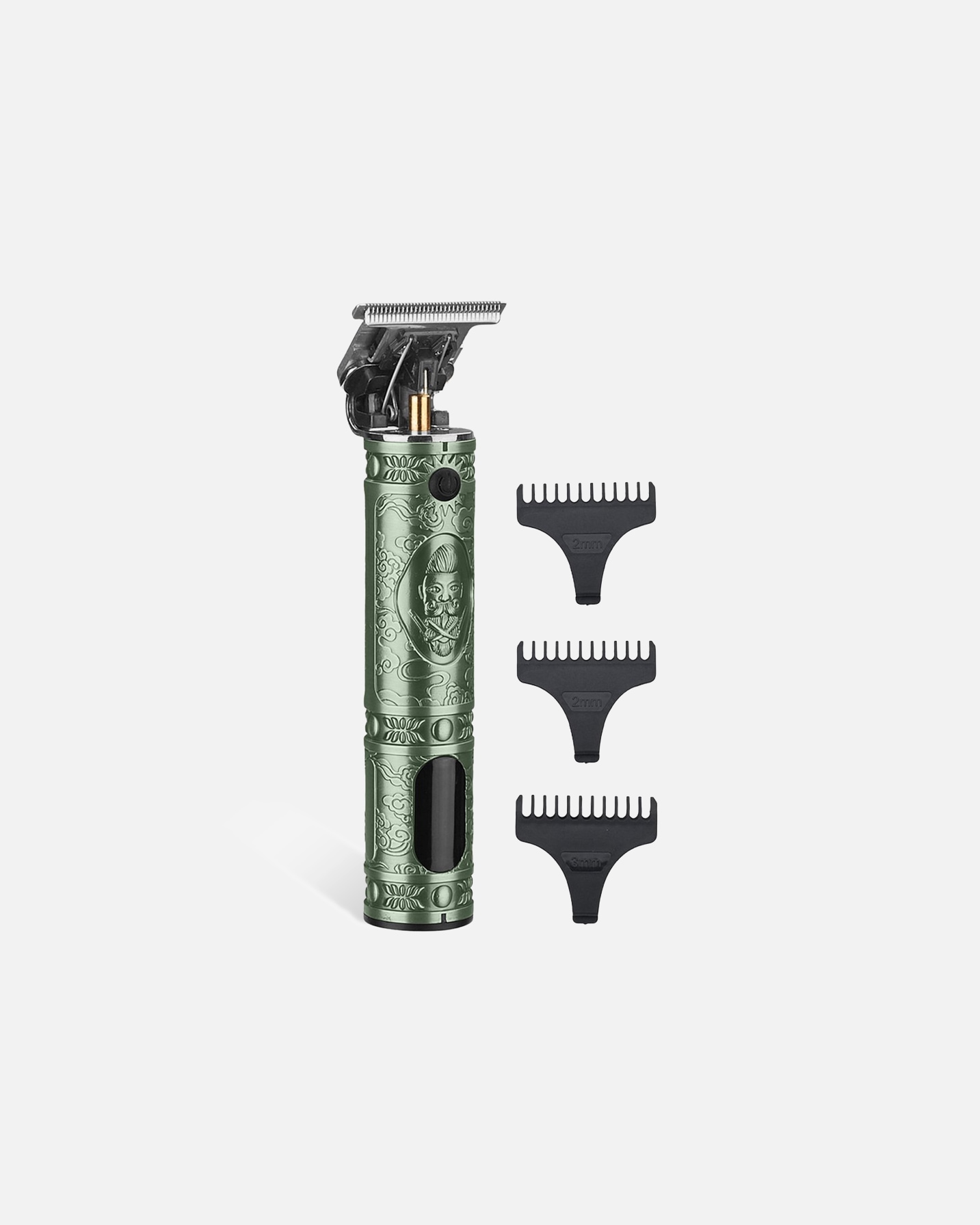 Haarschneider für Unisex Sansbeaute Default Brand Line Professioneller, kabelloser T-Klingen-Haarschneider Grünes Platin