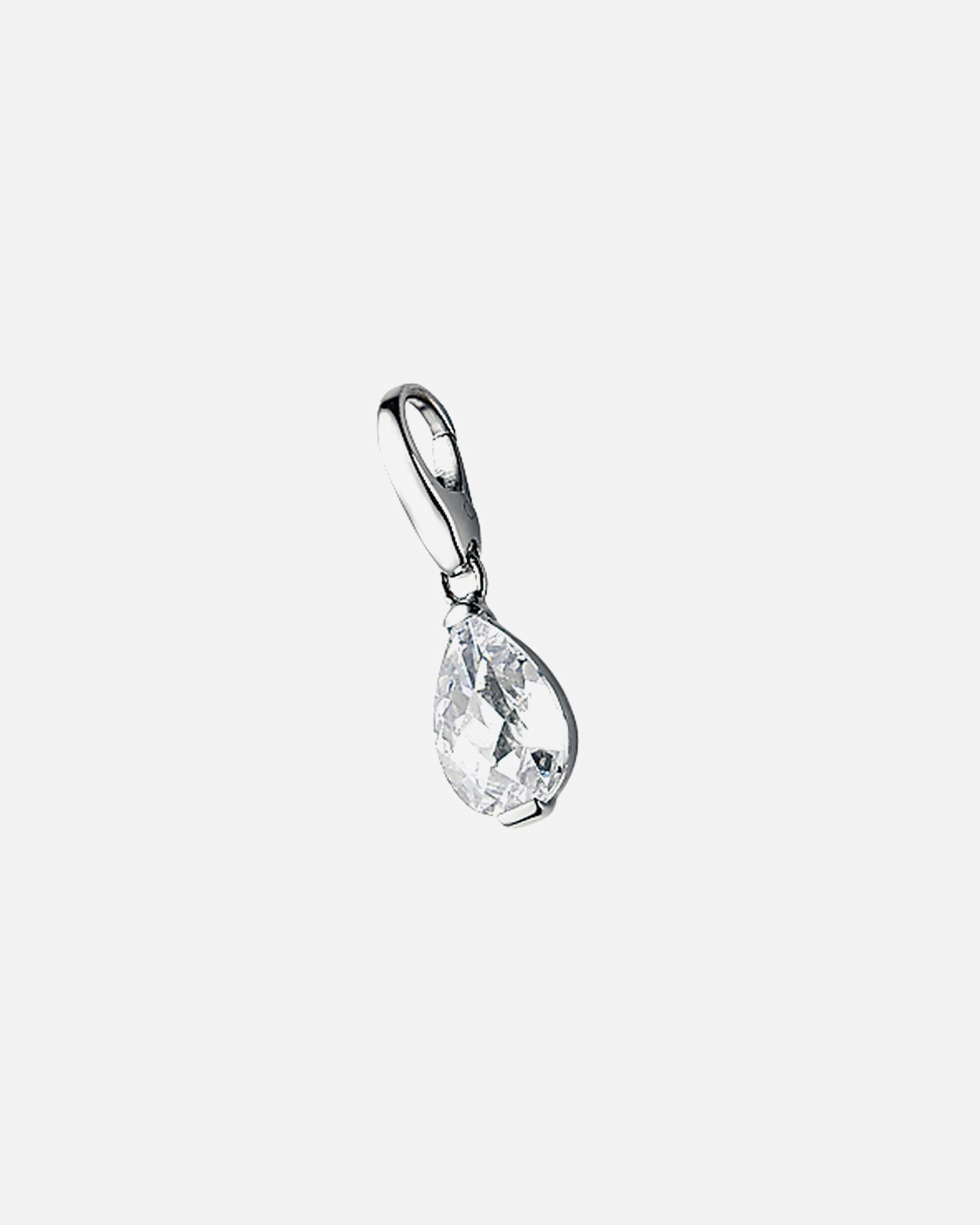 Schmuckanhänger für Weiblich Giorgio Martello Milano Charm Tropfen, Silber 925 Weiss