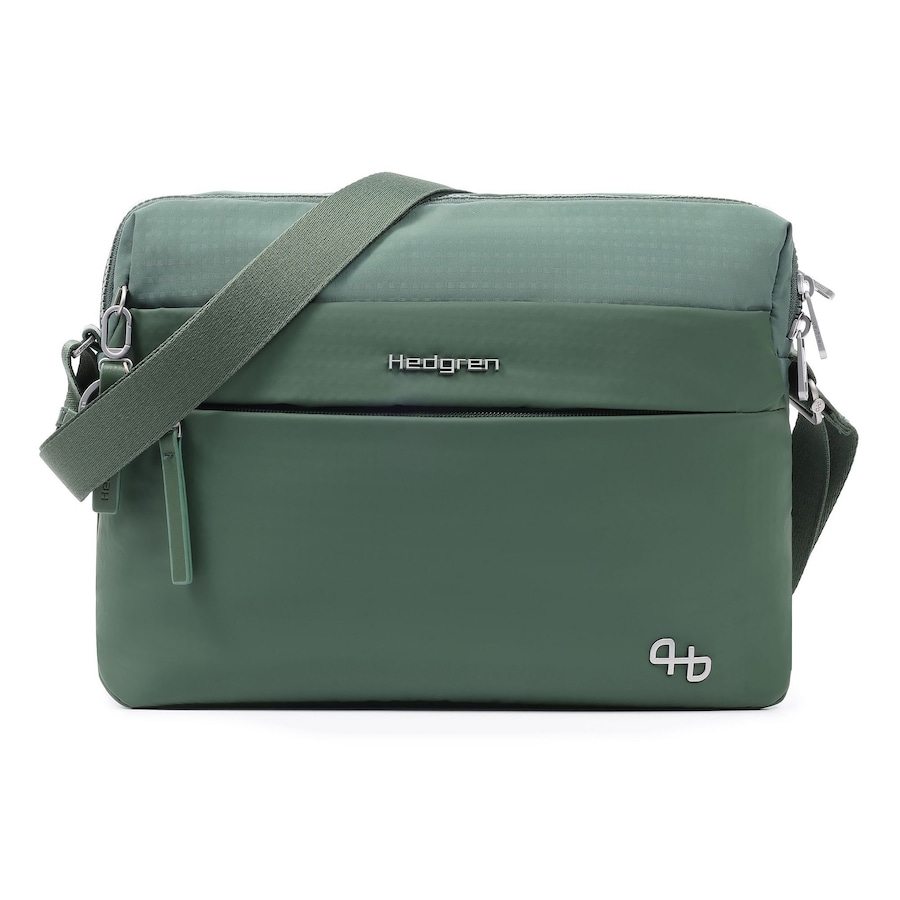 Hedgren Furo Mori Aktentasche RFID Schutz 34 cm Laptopfach Grün Herren