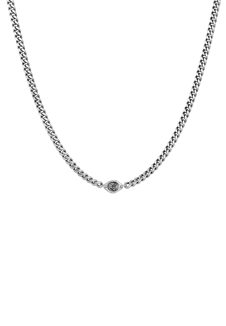 Haze & Glory Ride the tide - Panzerkette 925 Silber oxidiert 50 Herren