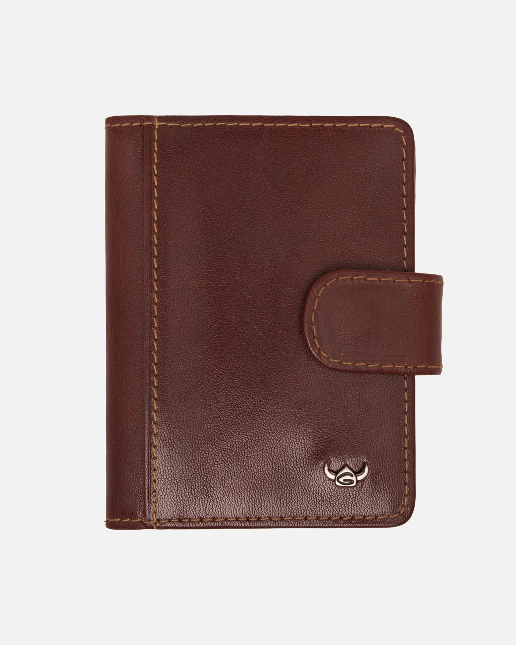 Etui für Männlich Golden Head Colorado Kreditkartenetui tabacco