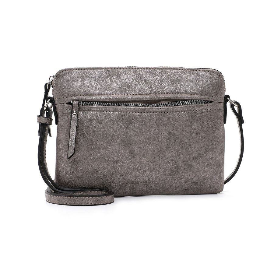 EMILY & NOAH Umhängetasche E&N Emma darksilver/833 Damen