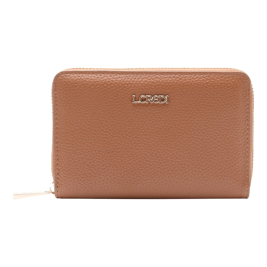 L.CREDI Perla Damengeldbörse cognac Coral Damen