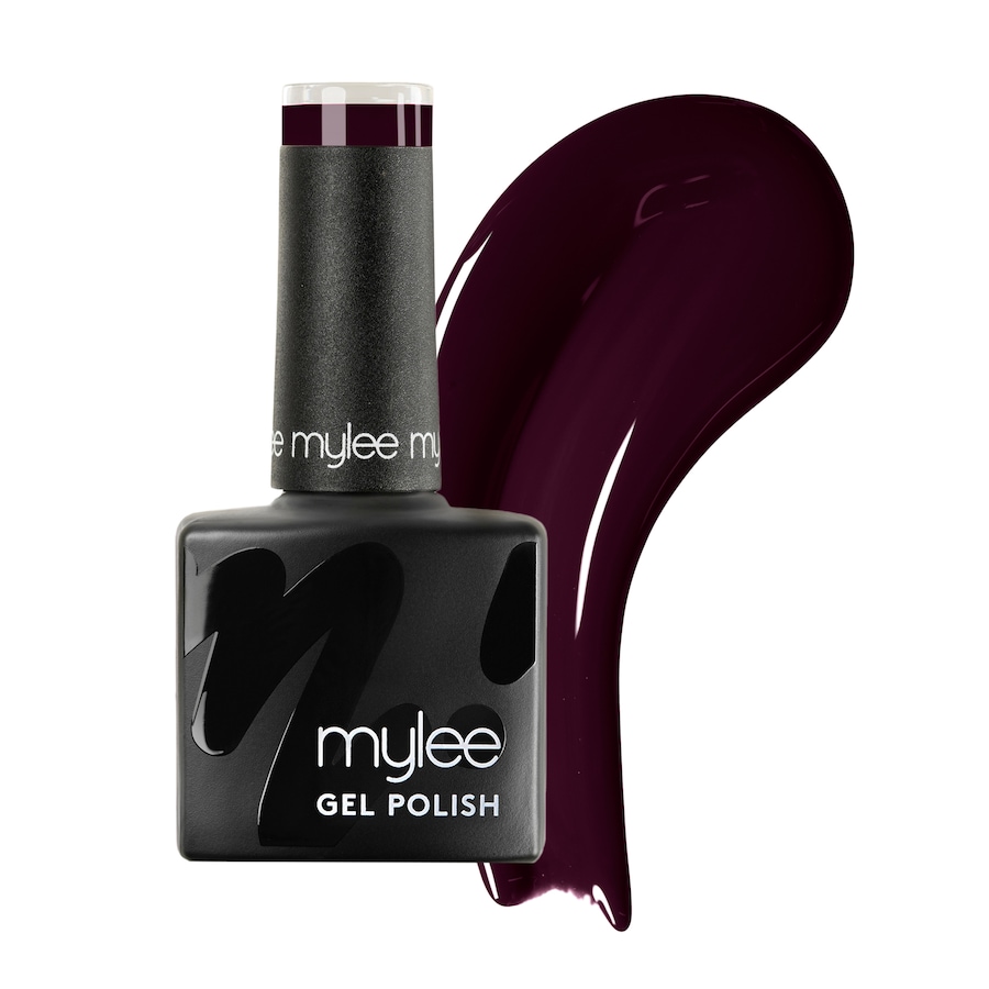 Mylee Gel-Nagellack 0007 - The Dark Night 8 ml Schwarz