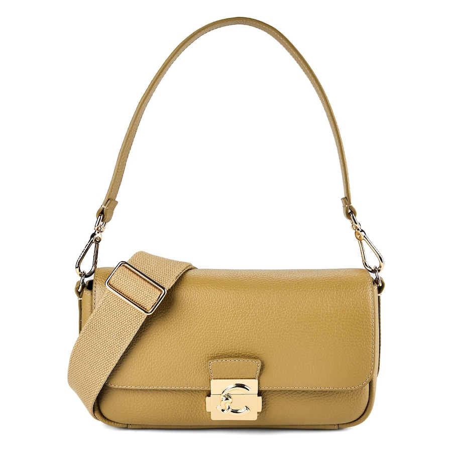 Coccinelle C-Me Lock Schultertasche seagrass Grün Damen