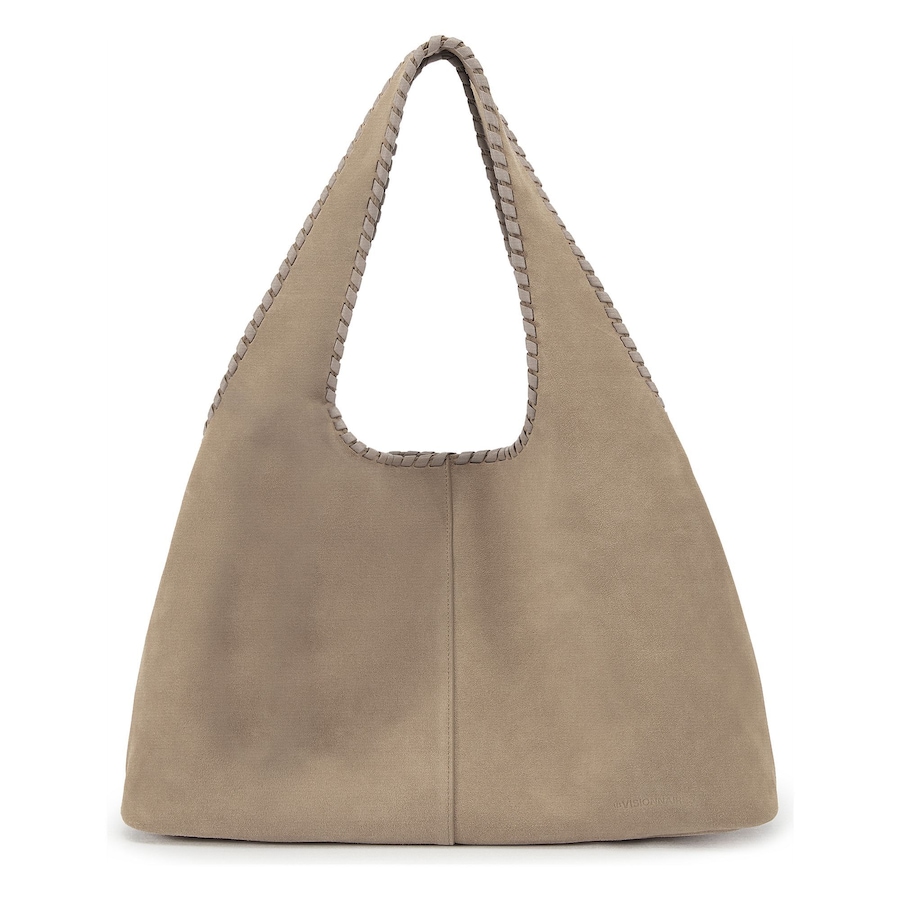 LES VISIONNAIRES Paz Cozy Schultertasche mushroom Braun Damen