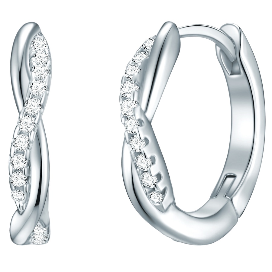 Rafaela Donata Creolen Sterling Silber Zirkonia in 16,1 mm Damen