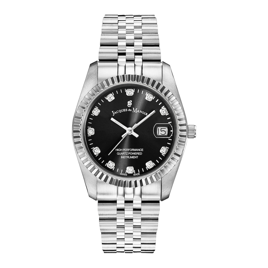 Jacques du Manoir Inspiration Uhr Weiss Damen