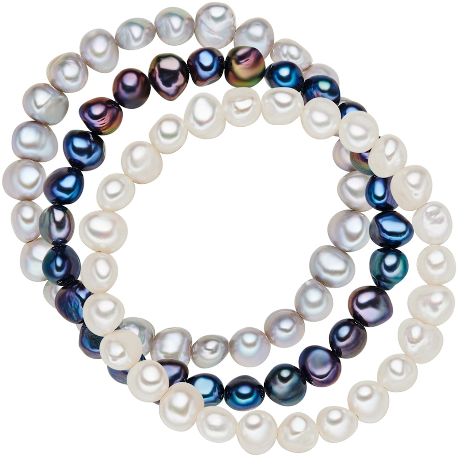 Valero Pearls Ohrstecker Süßwasser-Zuchtperle in Multicolor One Size Damen