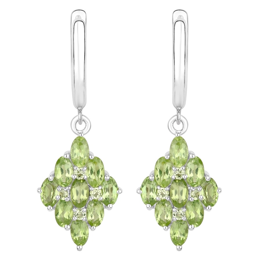 Rafaela Donata Ohrringe Sterling Silber Blautopas in Green Damen