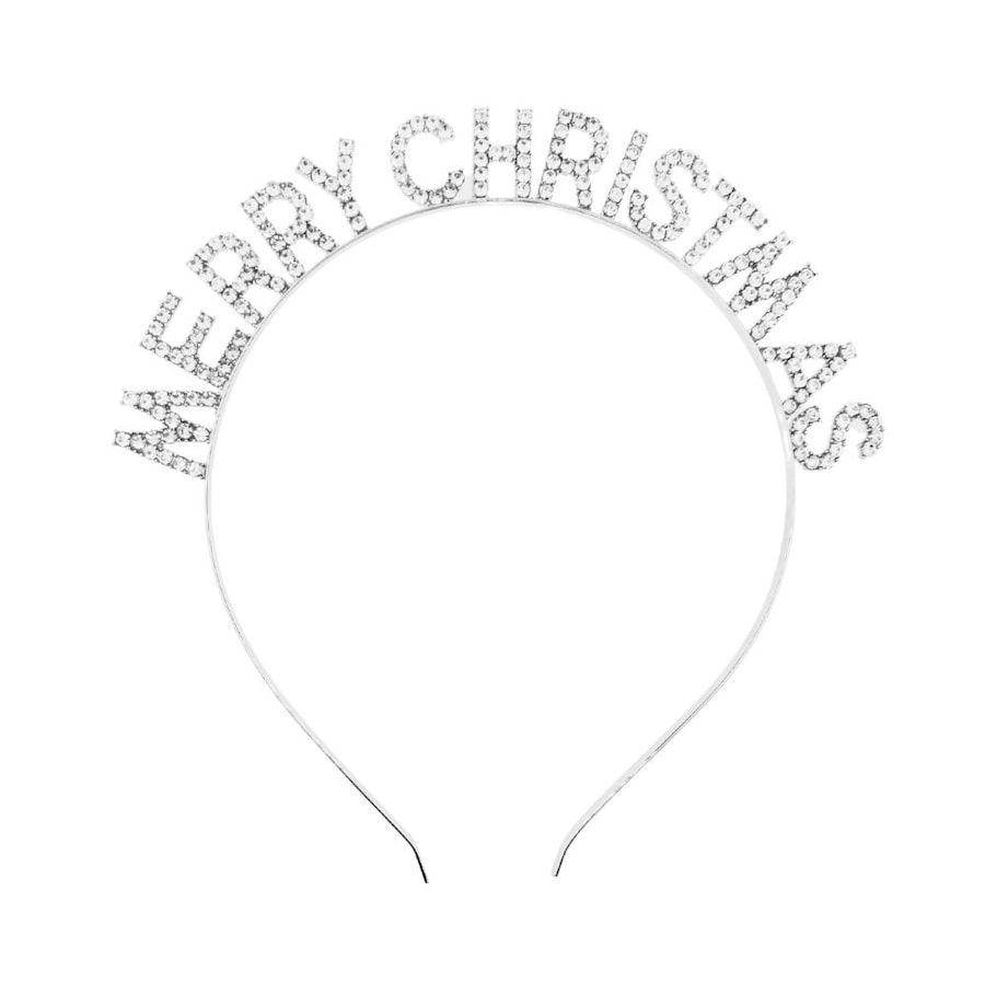 SOHO Merry Christmas Haarreif Silber Damen