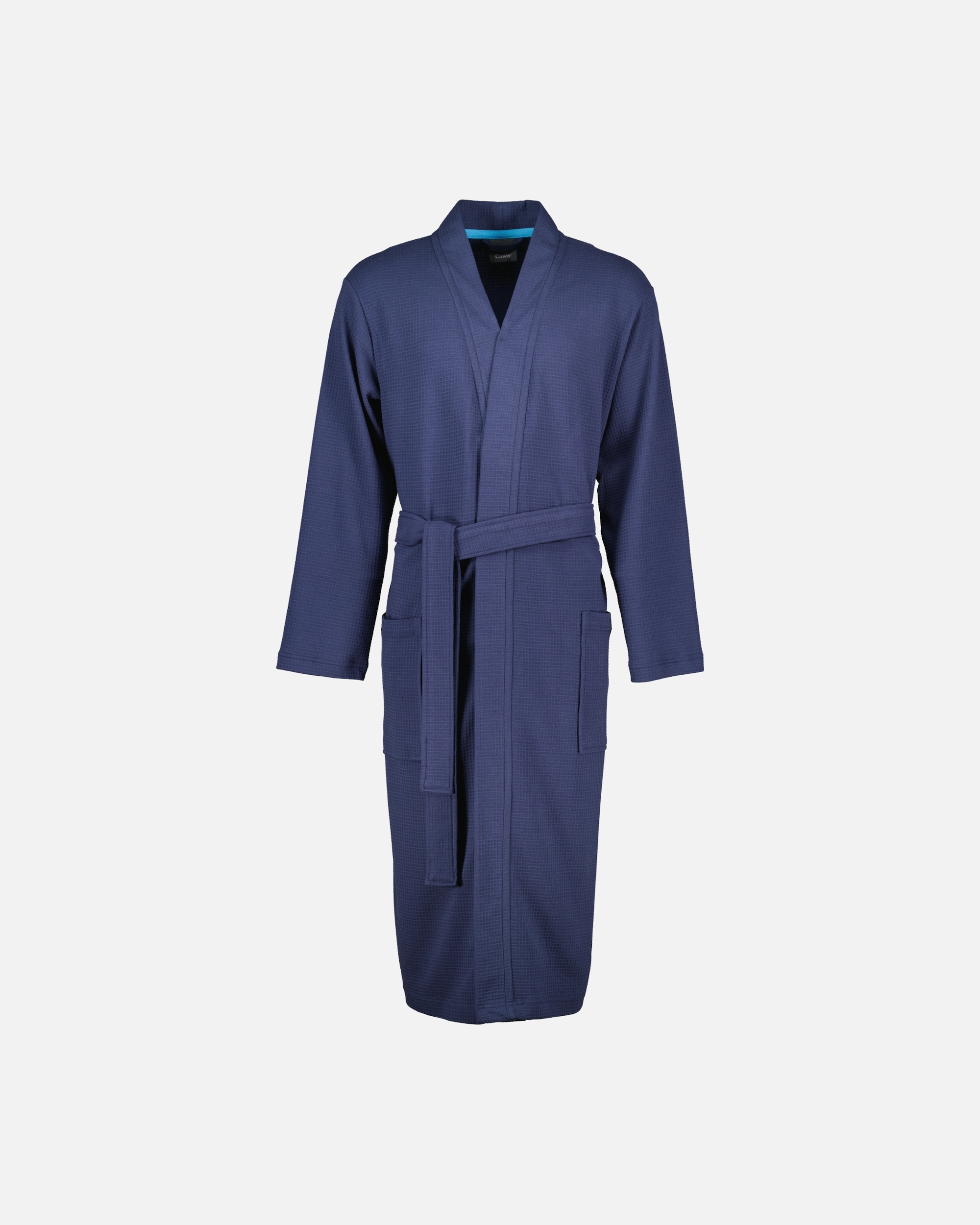 Bademantel für Männlich Cawö Cawö Bademäntel Herren Kimono 816 marine - 14 L