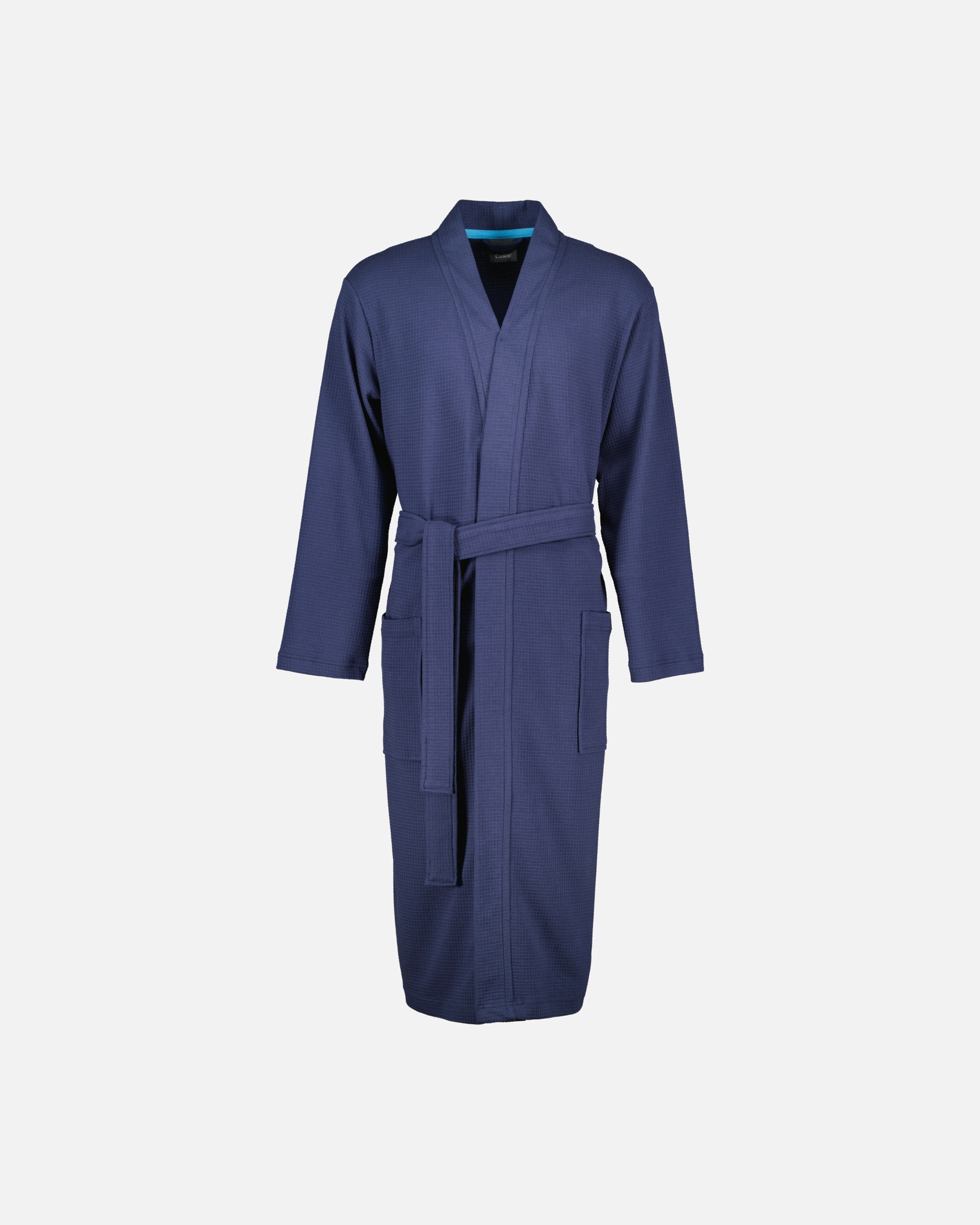 Bademantel für Männlich Cawö Cawö Bademäntel Herren Kimono 816 marine - 14 XL