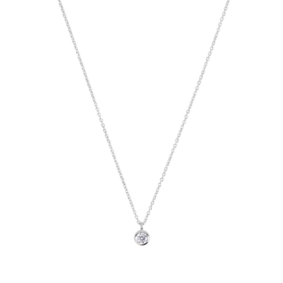 Tom Tailor Kette mit Anhänger silber Damen