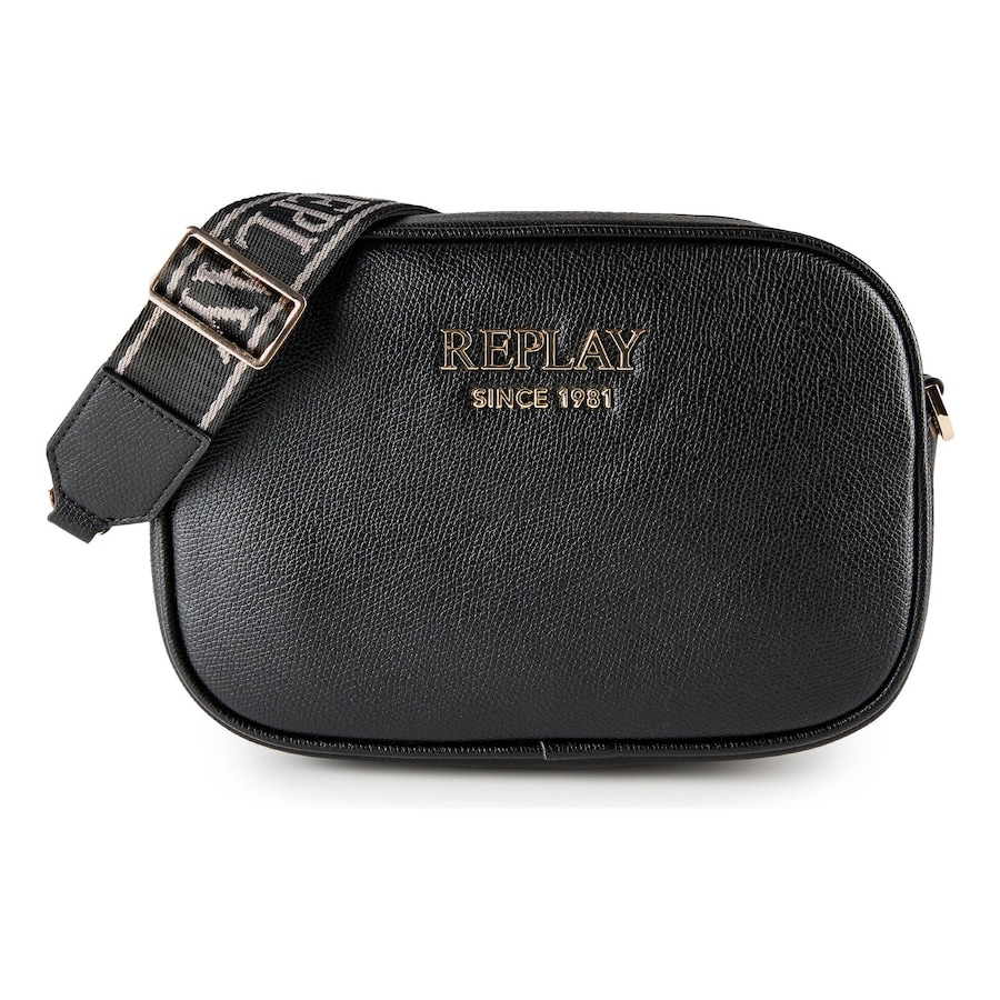 Replay Umhängetasche black Schwarz Damen
