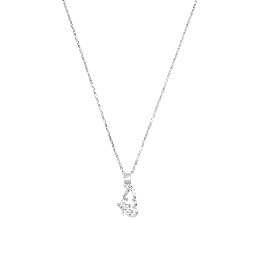 amor Kette mit Anhänger Silber Damen