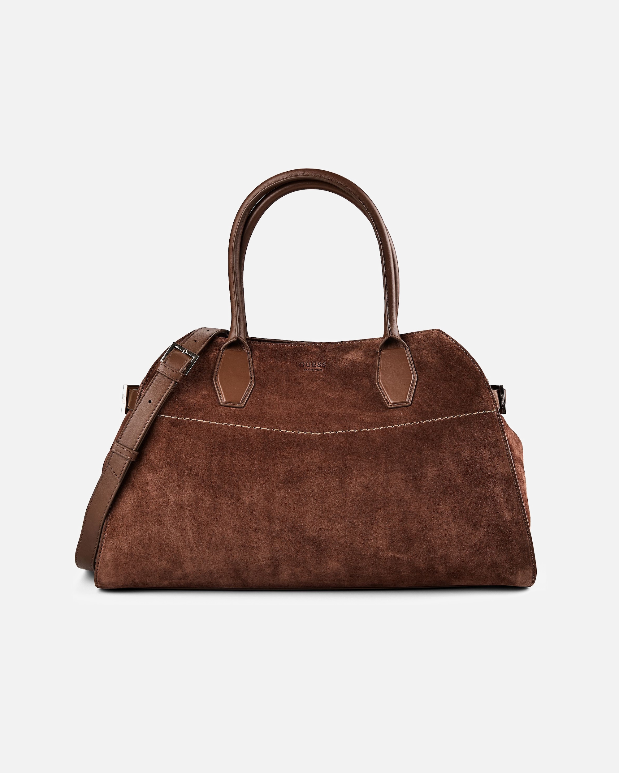 Tasche für Weiblich Guess Liza Schultertasche chocolate