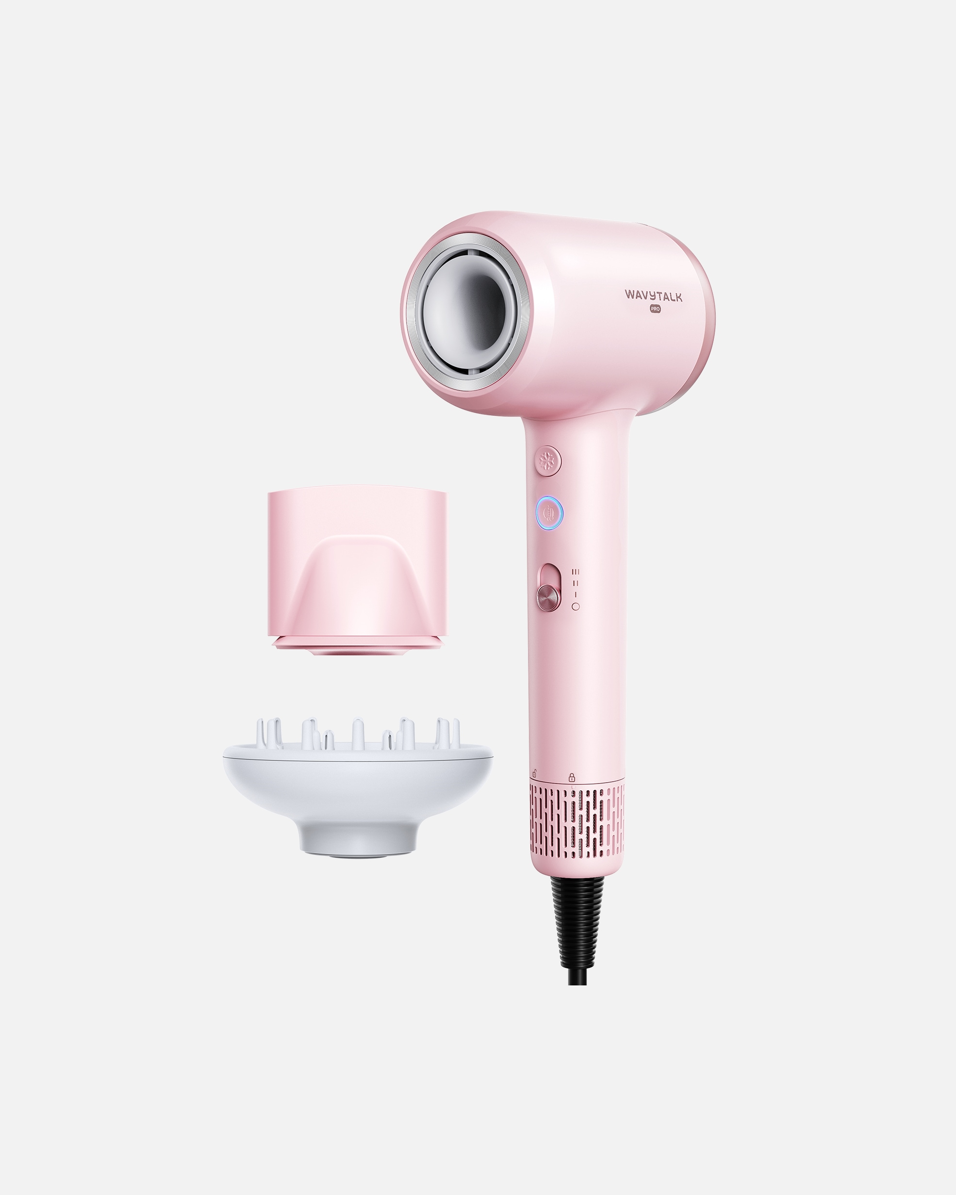 Haartrockner für Unisex Wavytalk Default Brand Line Turblow Pro Sakura Pink
