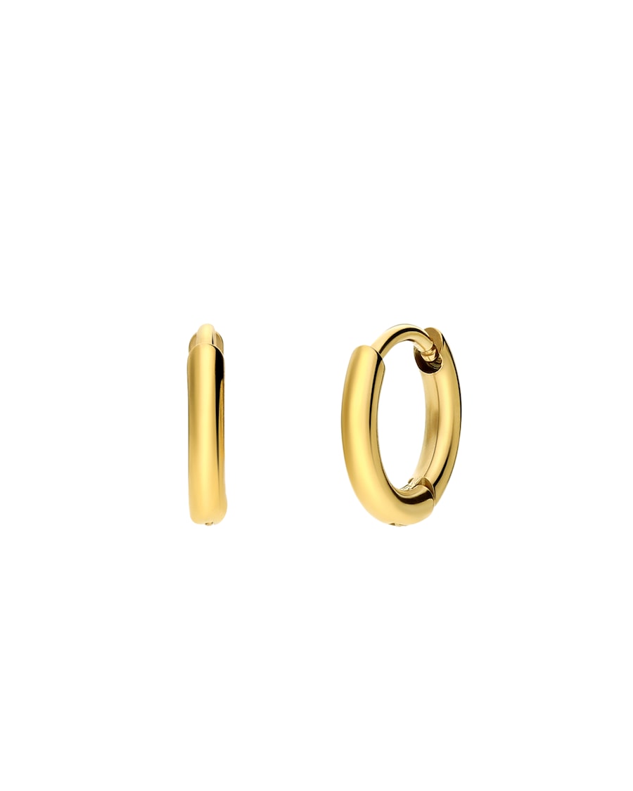 Lucardi Ohrringe Stahl Damen