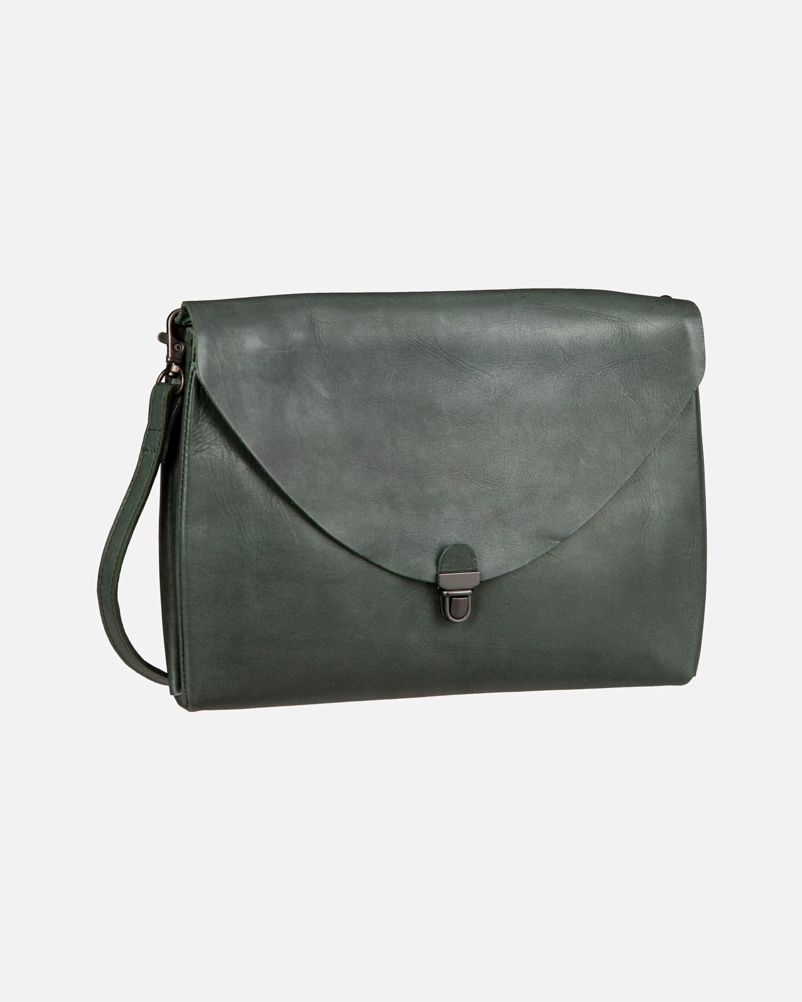 Umhängetasche für Weiblich Harold's Bodybag Fold Handbag Clutch L FO3 Grün