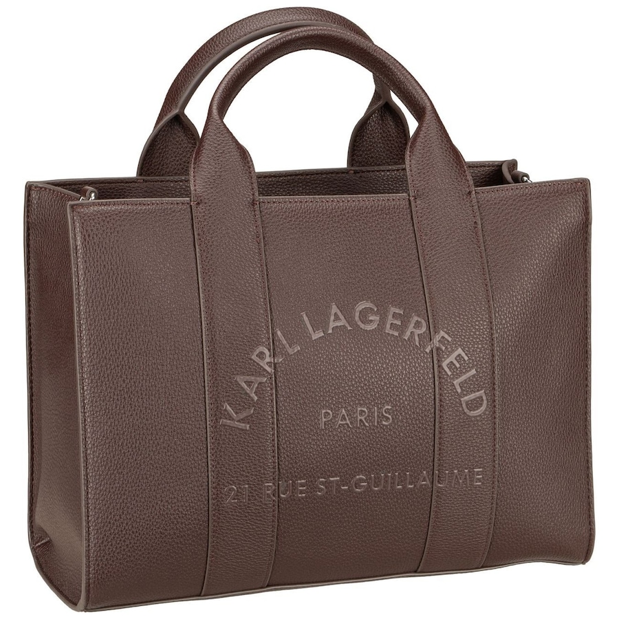 Karl Lagerfeld Handtasche K/RSG Pebble Square Med Tote Tobacco Braun Damen