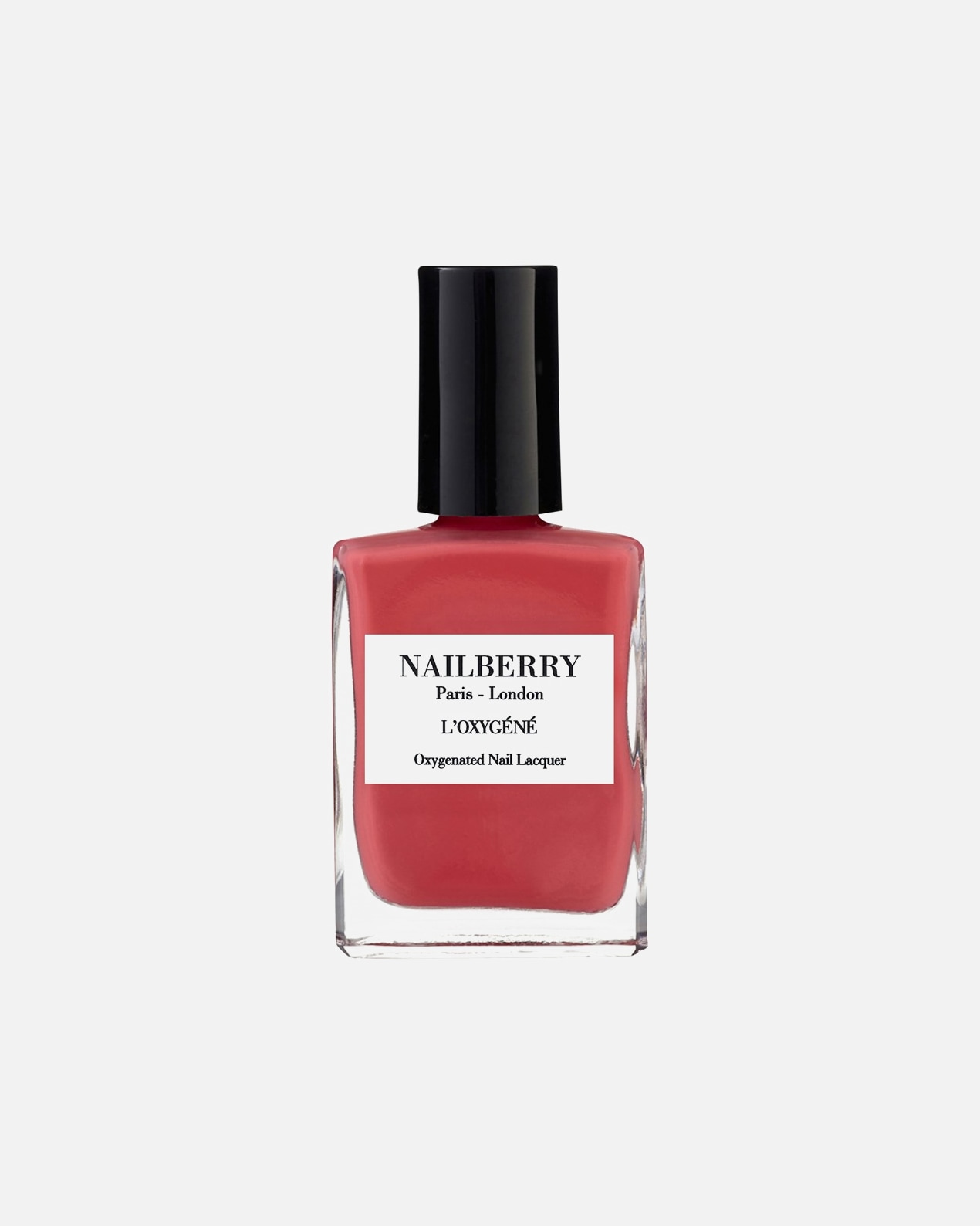 Nagellack für Unisex Nailberry Nail Polish Klassisches Korallenrot