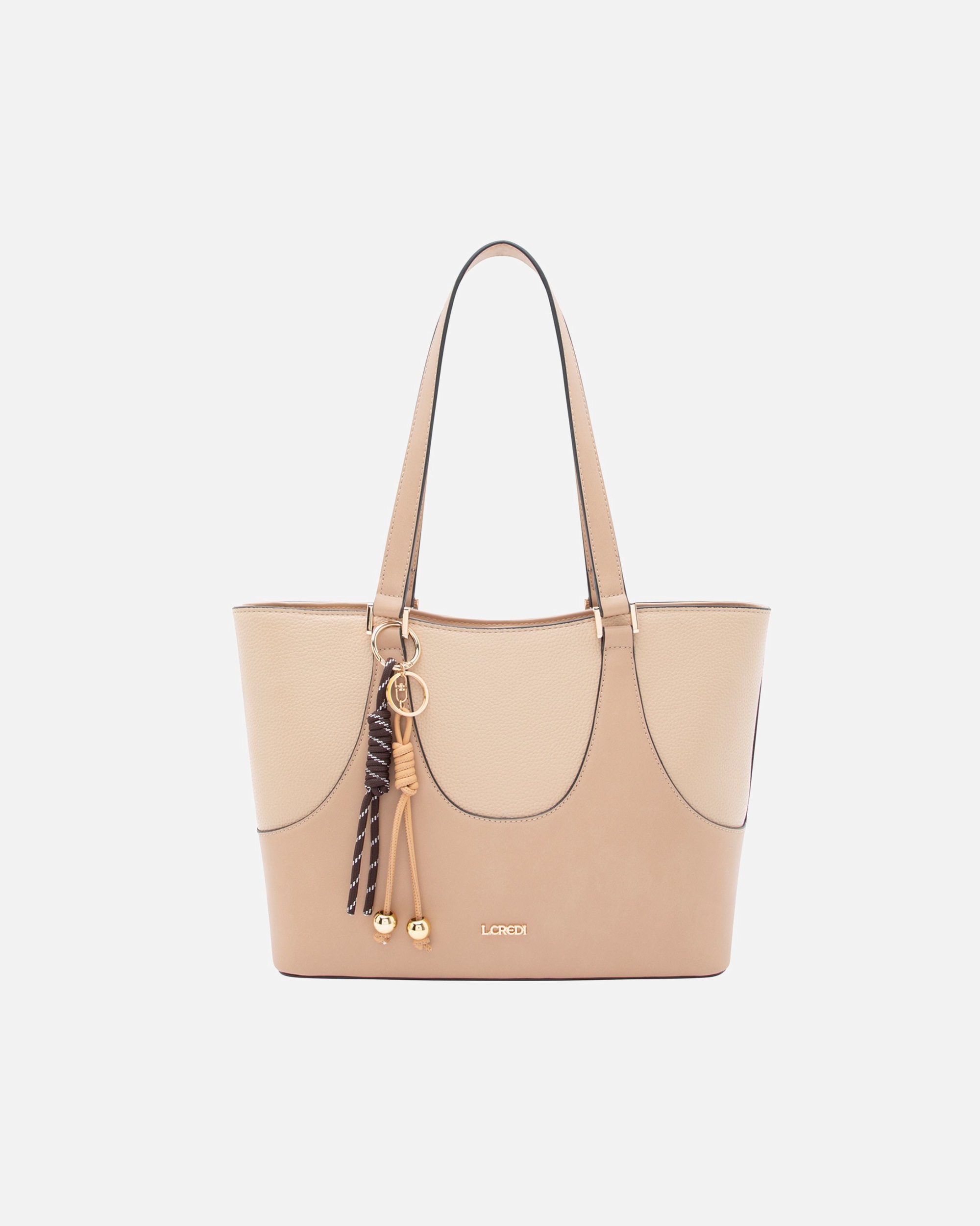 Clutch für Weiblich L.CREDI Roberta Shopper desert sand