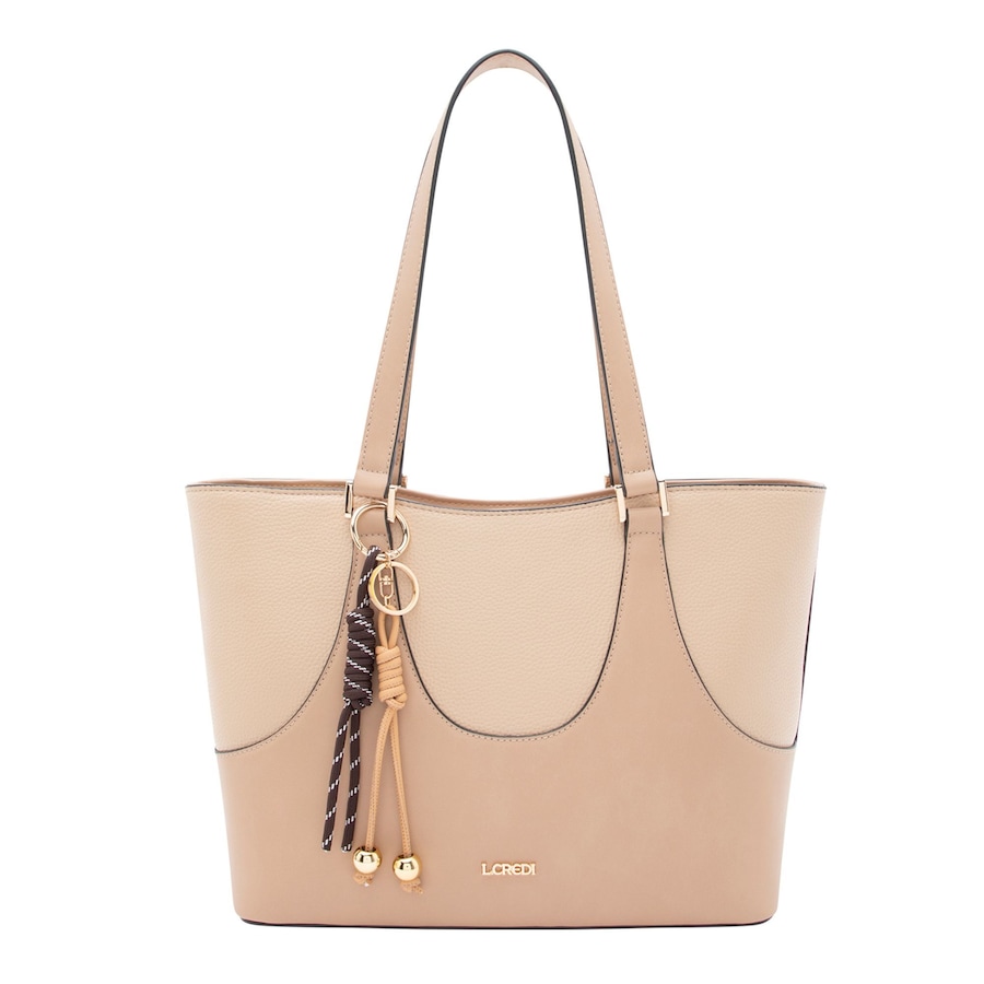 L.CREDI Roberta Shopper desert sand Hellbraun Damen