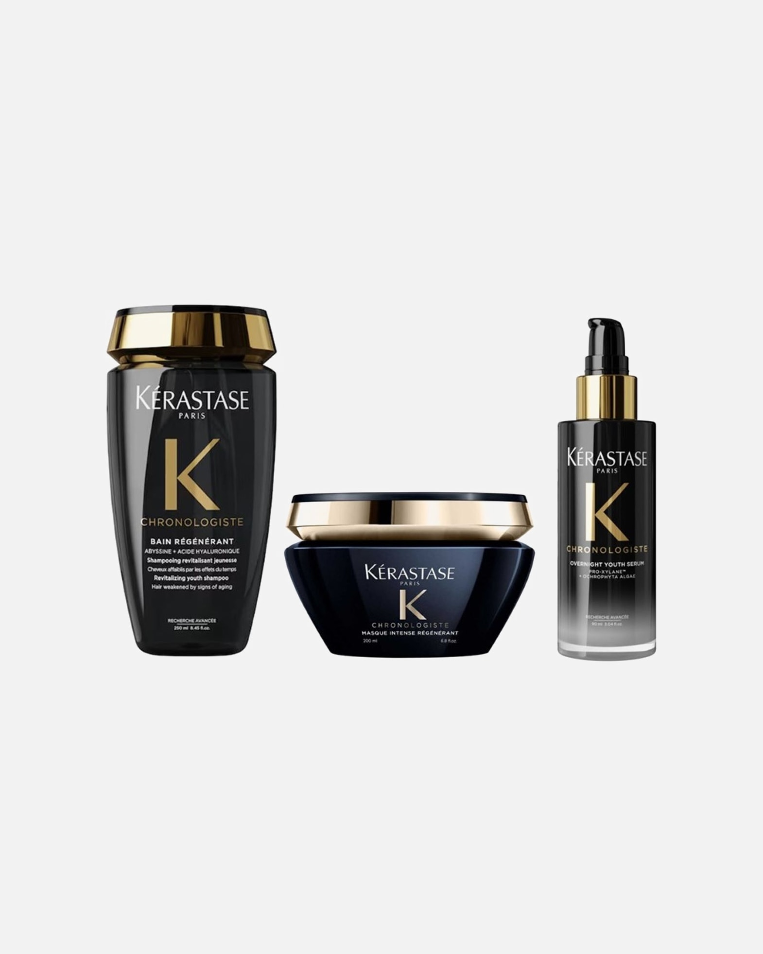 Haarpflegeset für Weiblich Kérastase Chronologiste 3er Set (Bain / Masque / Serum) 1 Stück