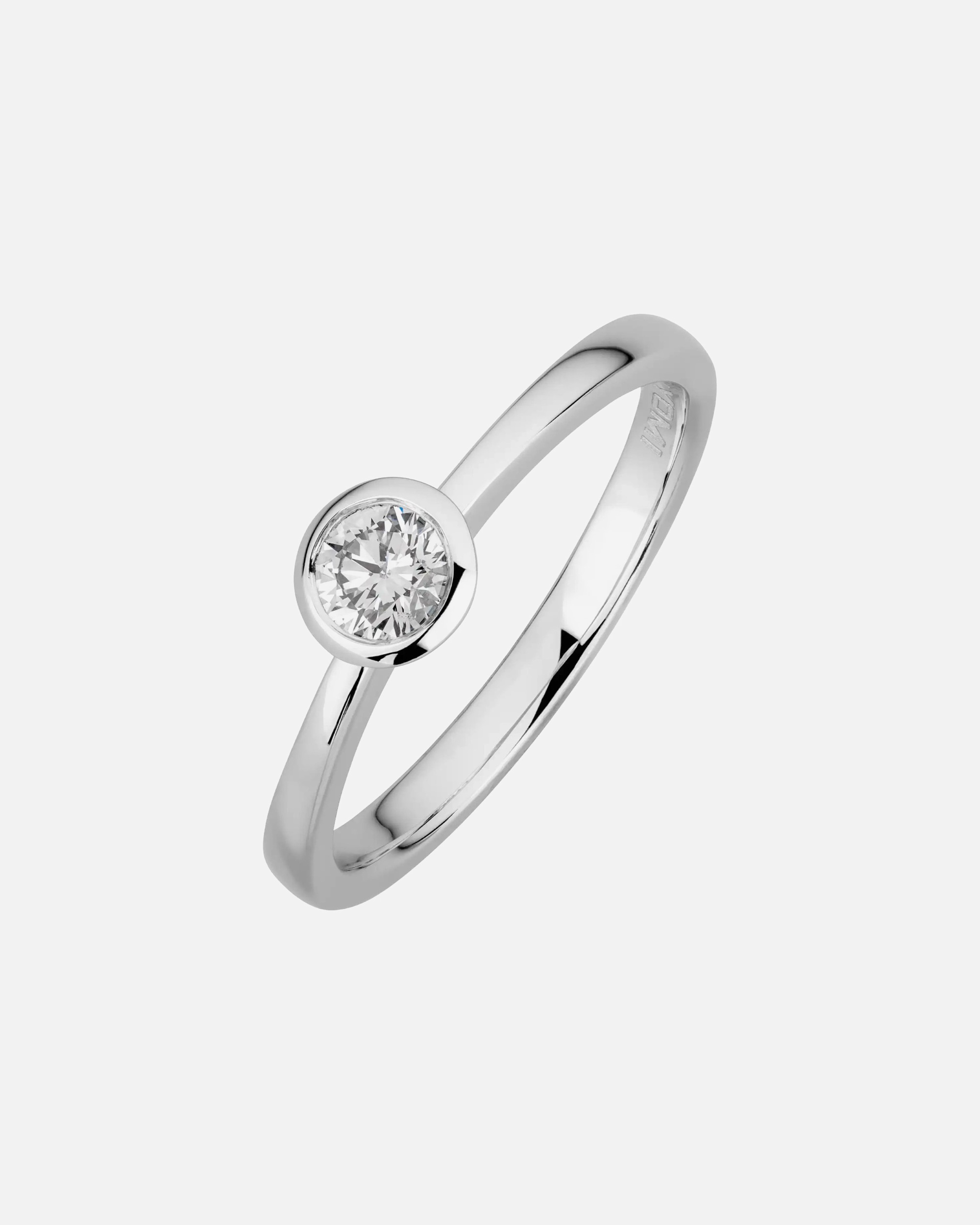 Ring für Weiblich Lyomi Default Brand Line Ring 585/- Gold Diamant Lab Grown weiß 0,25ct. 054 (17,2)