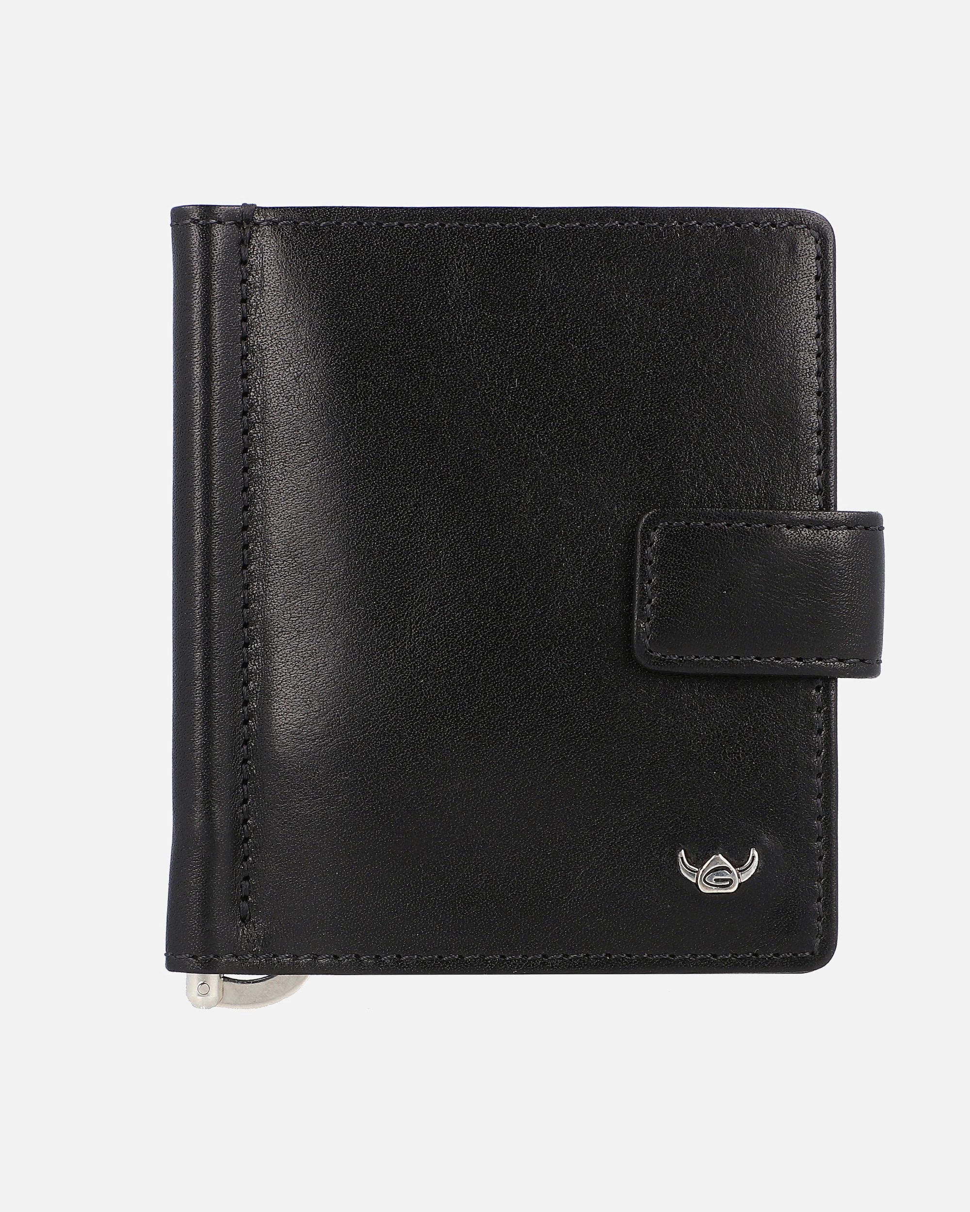 Etui für Männlich Golden Head Colorado Kreditkartenetui schwarz