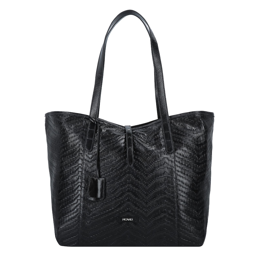 Picard Sunshine Shopper Tasche Leder 47 cm schwarz Schwarz Damen