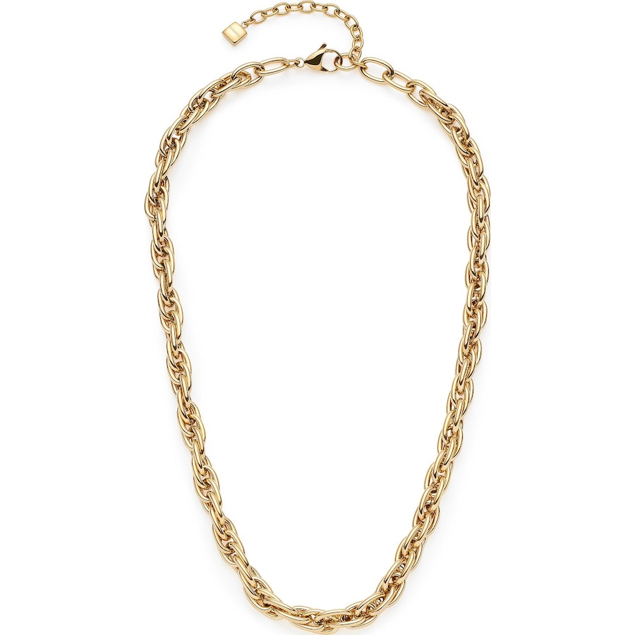 Leonardo Kette Edelstahl gold Damen