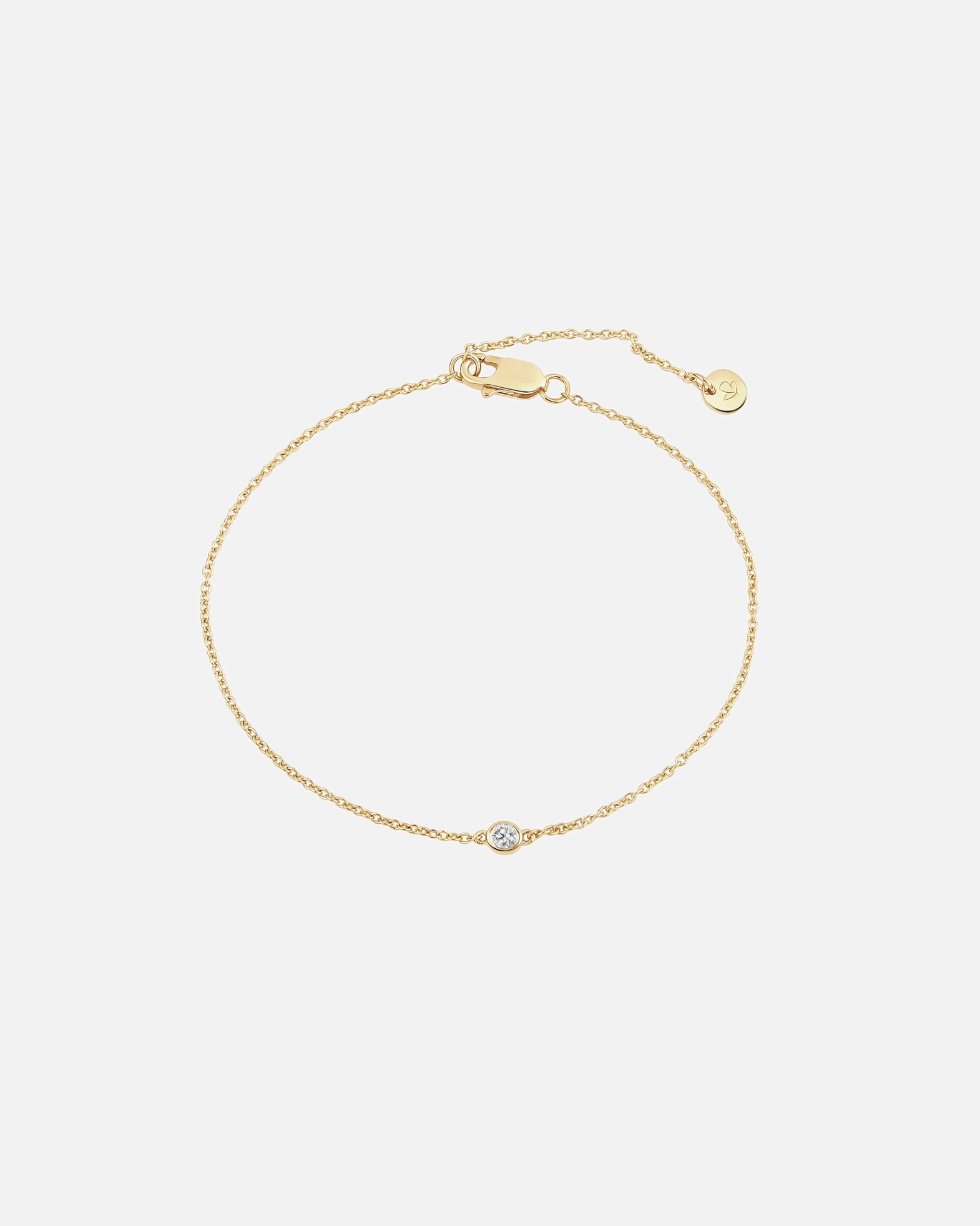 Armband für Weiblich Glanzstücke München Armband aus Sterling Silber in gelbgold mit Topas 17,0 cm Basislänge + 3,0 cm Verlängerung