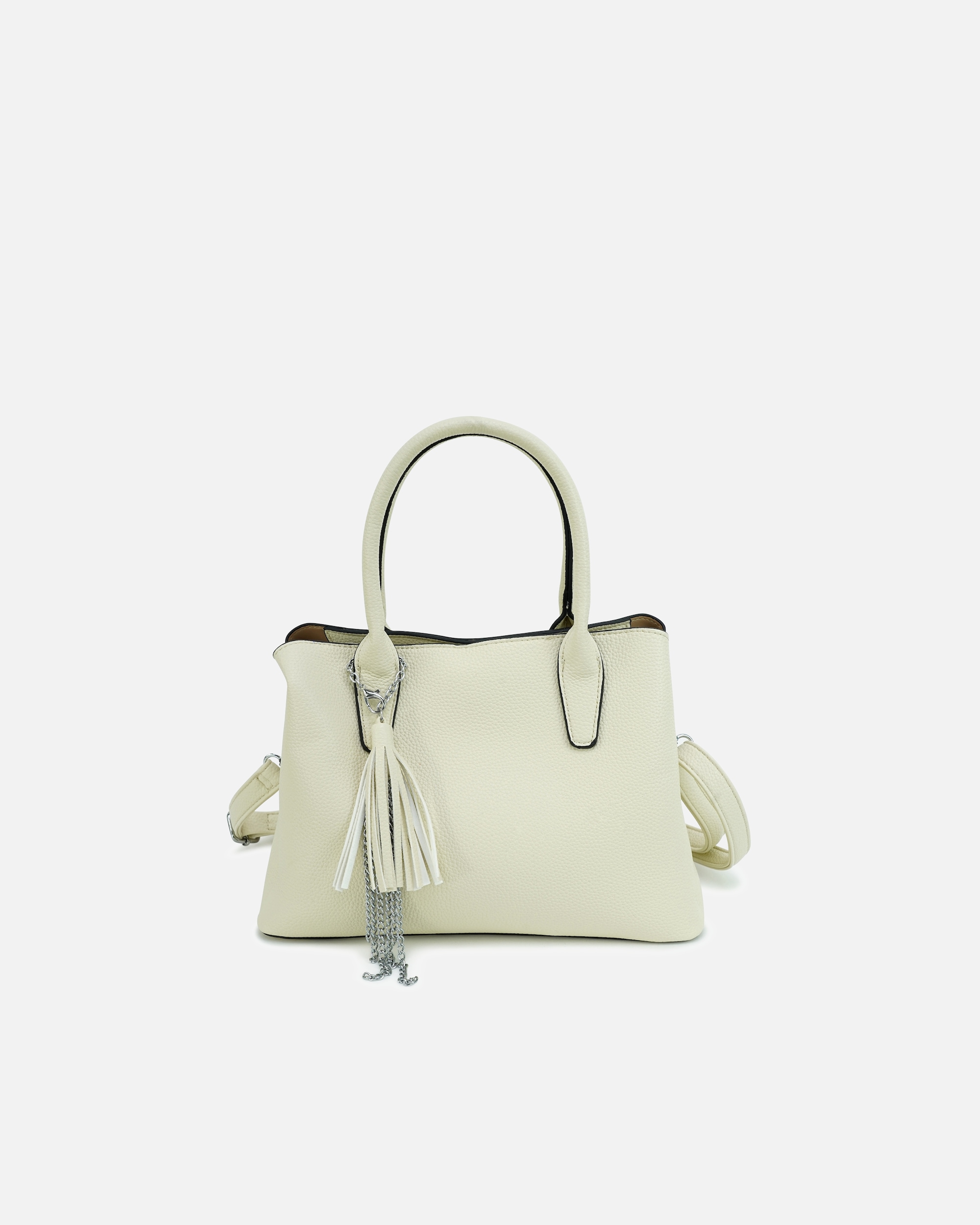 Handtasche für Unisex HARPA Handtasche TIANA mit unterteiltem Hauptfach weiß