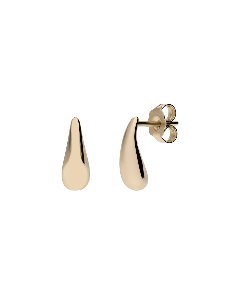 Lucardi Ohrringe 585 Gold - Gelbgold Damen