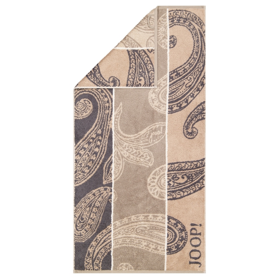 JOOP! Handtücher Contour Paisley 1714 Taupe - 73 Handtuch 50x100 cm