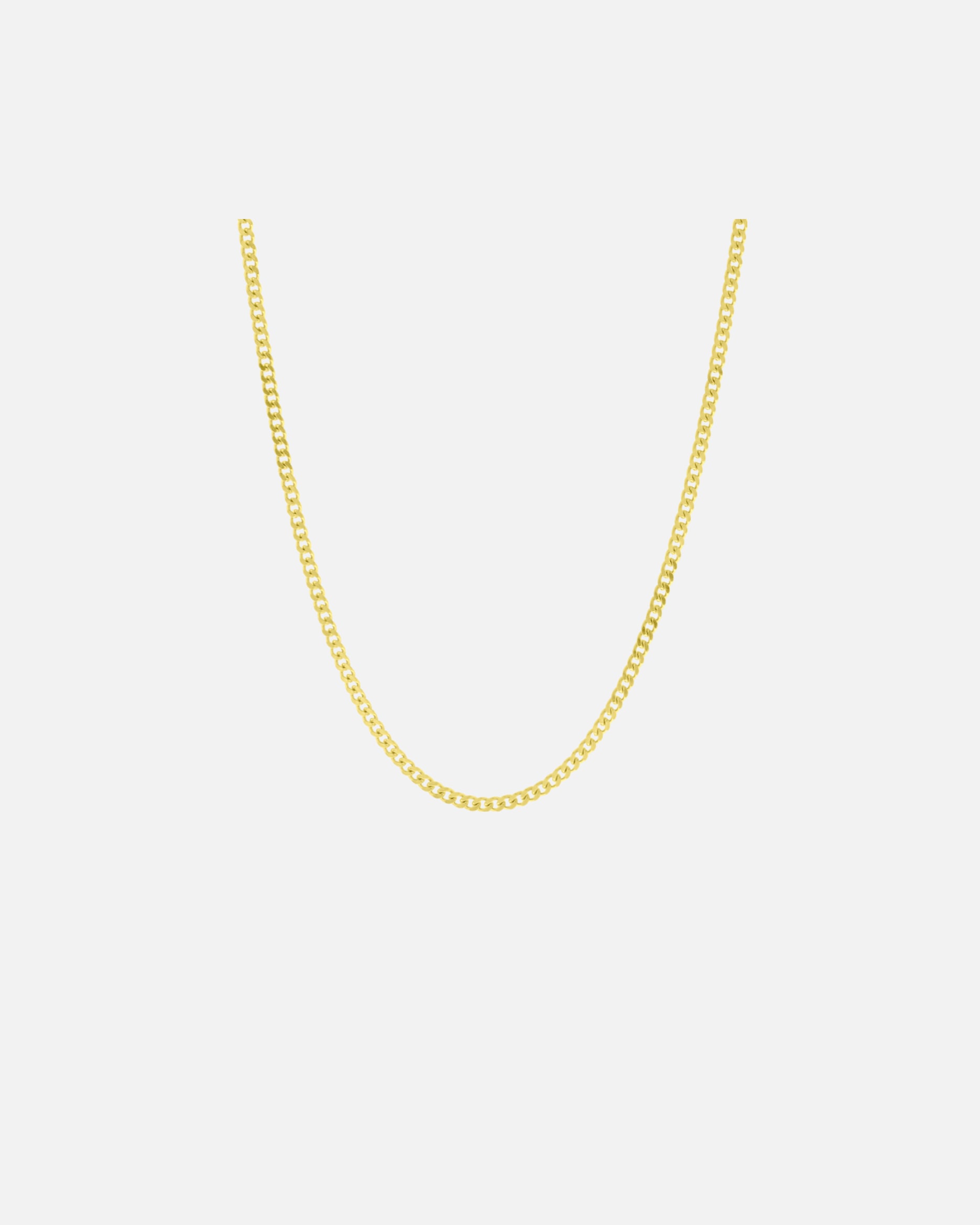 Halskette für Weiblich Lucardi Halskette 925 Silber Gold - 45.0