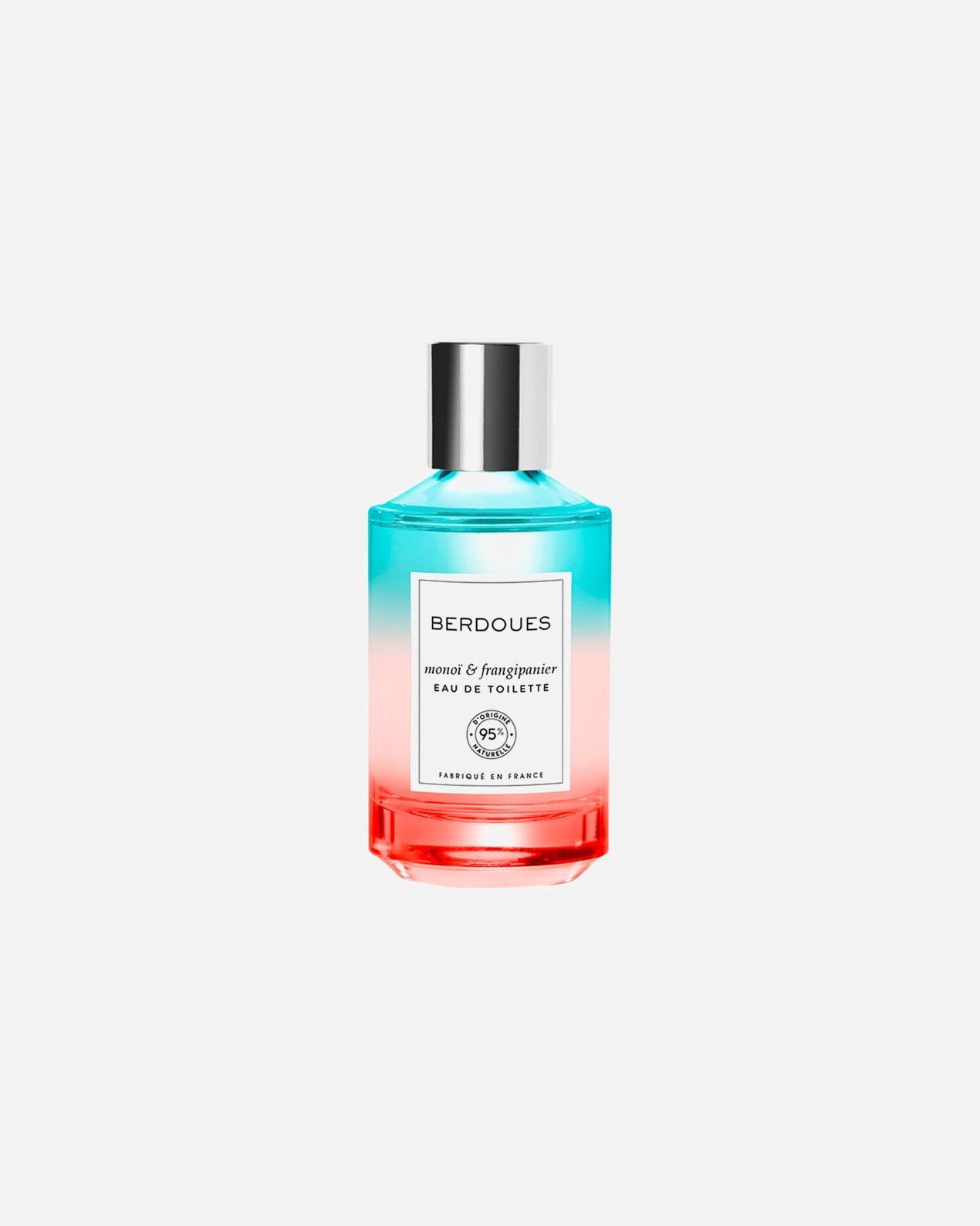 Parfum für Weiblich Berdoues Eau de Toilette 95% Organics Monoi & Frangipanier 100 ml