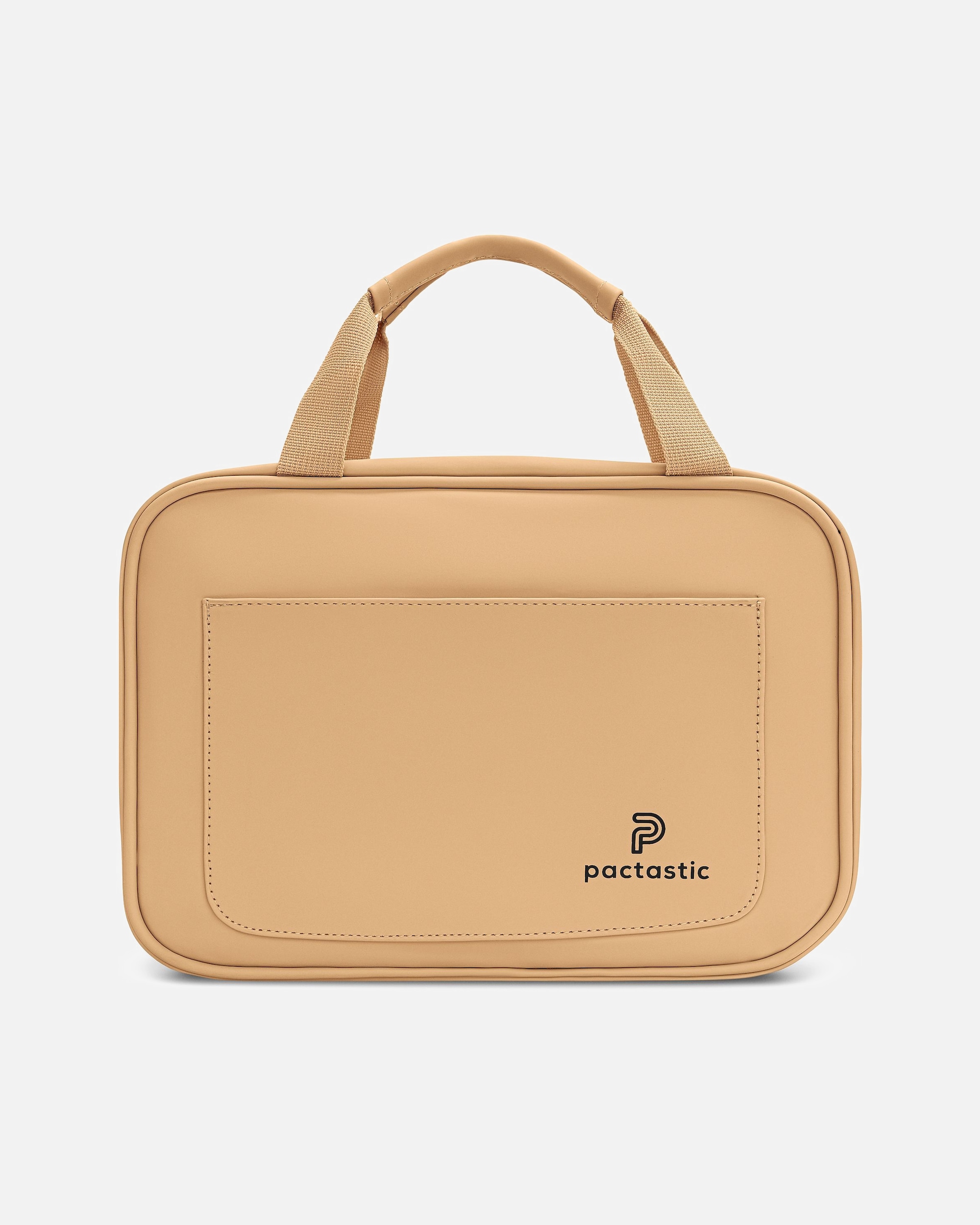 Kulturtasche für Männlich Pactastic Urban Collection Kulturbeutel beige