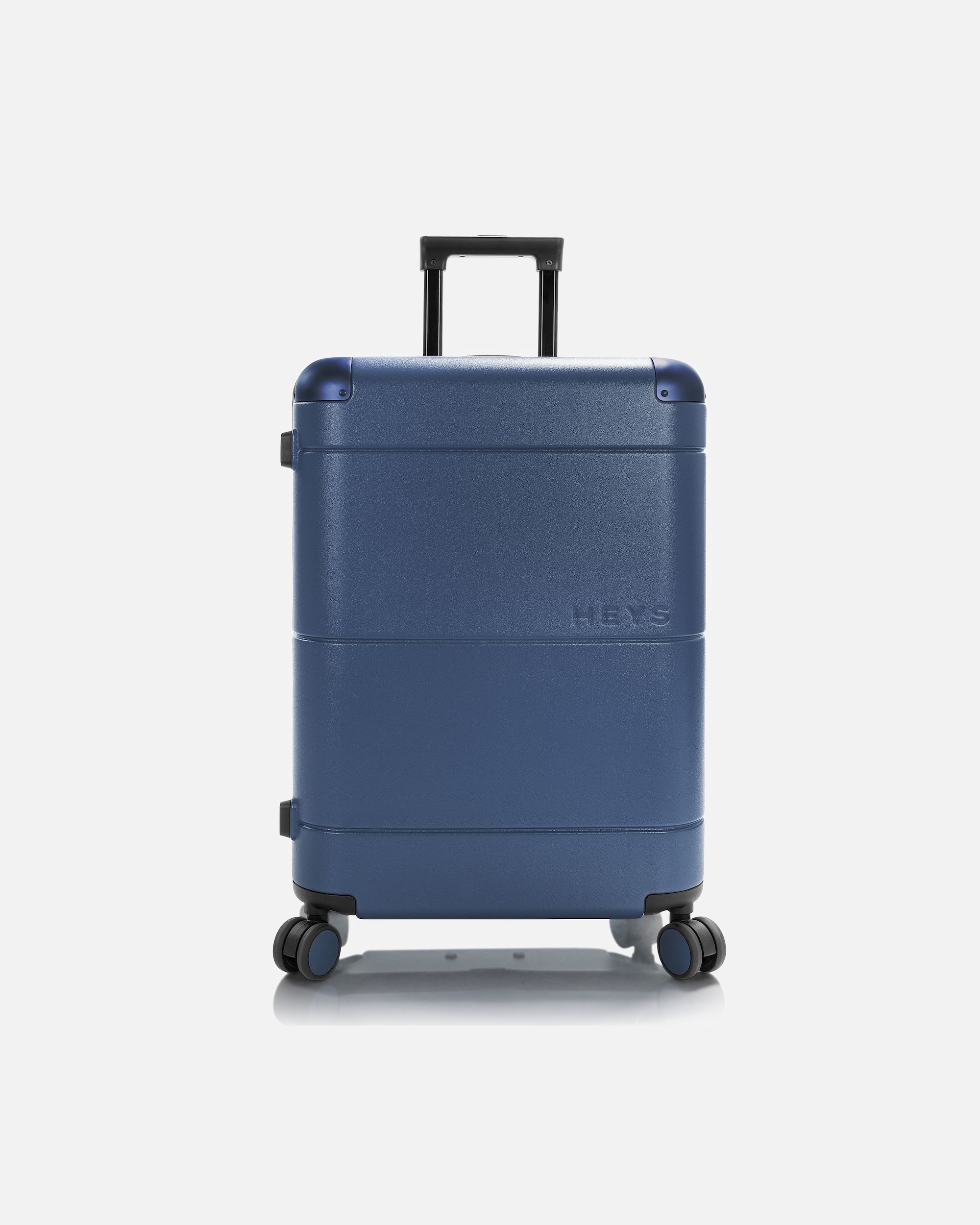 Koffer für Männlich Heys Zen 4 Rollen Trolley M 66 cm mit Dehnfalte navy